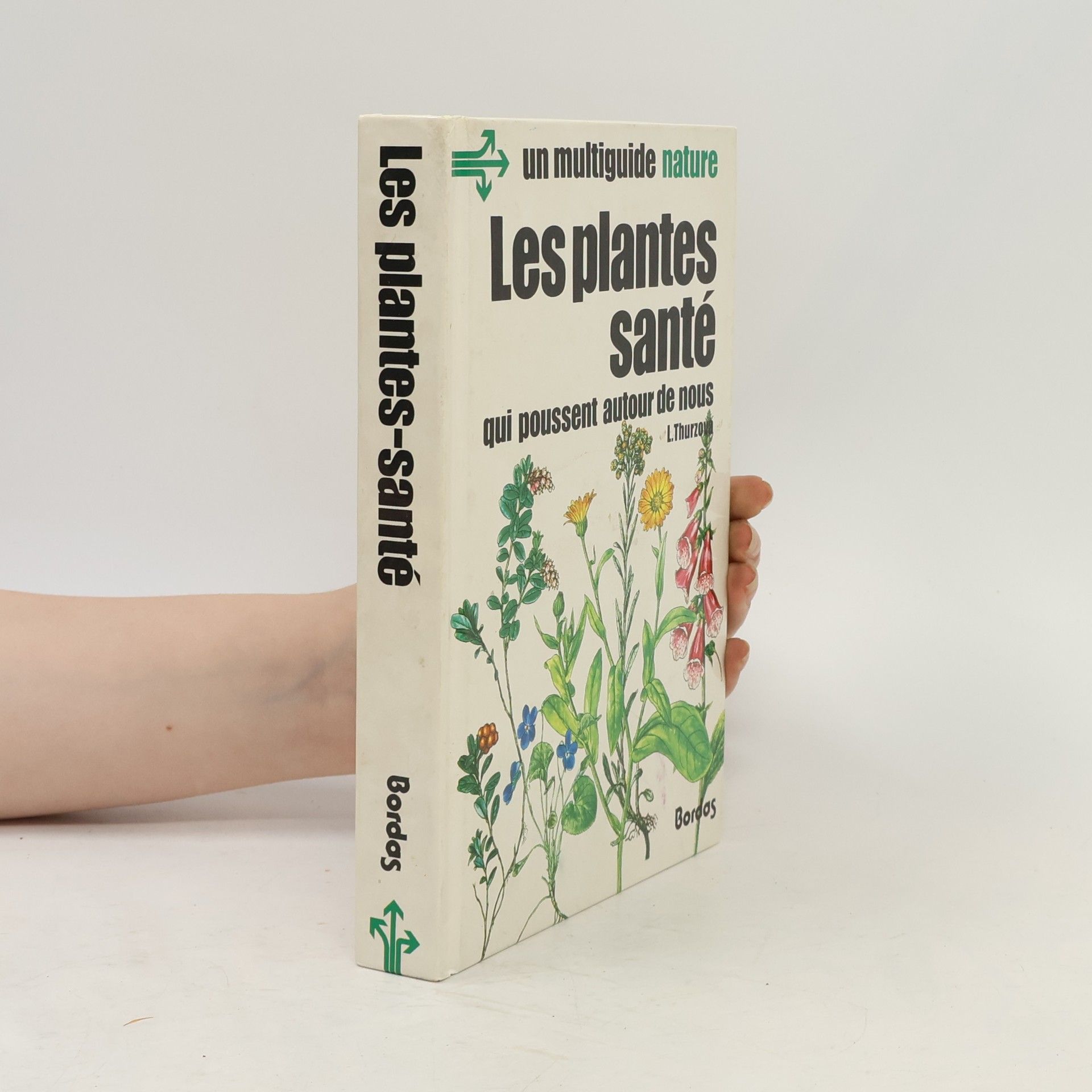 Dominique Sabrier Les Plantes-santé qui poussent autour de nous (Zdravé rostliny, které rostou kolem nás)