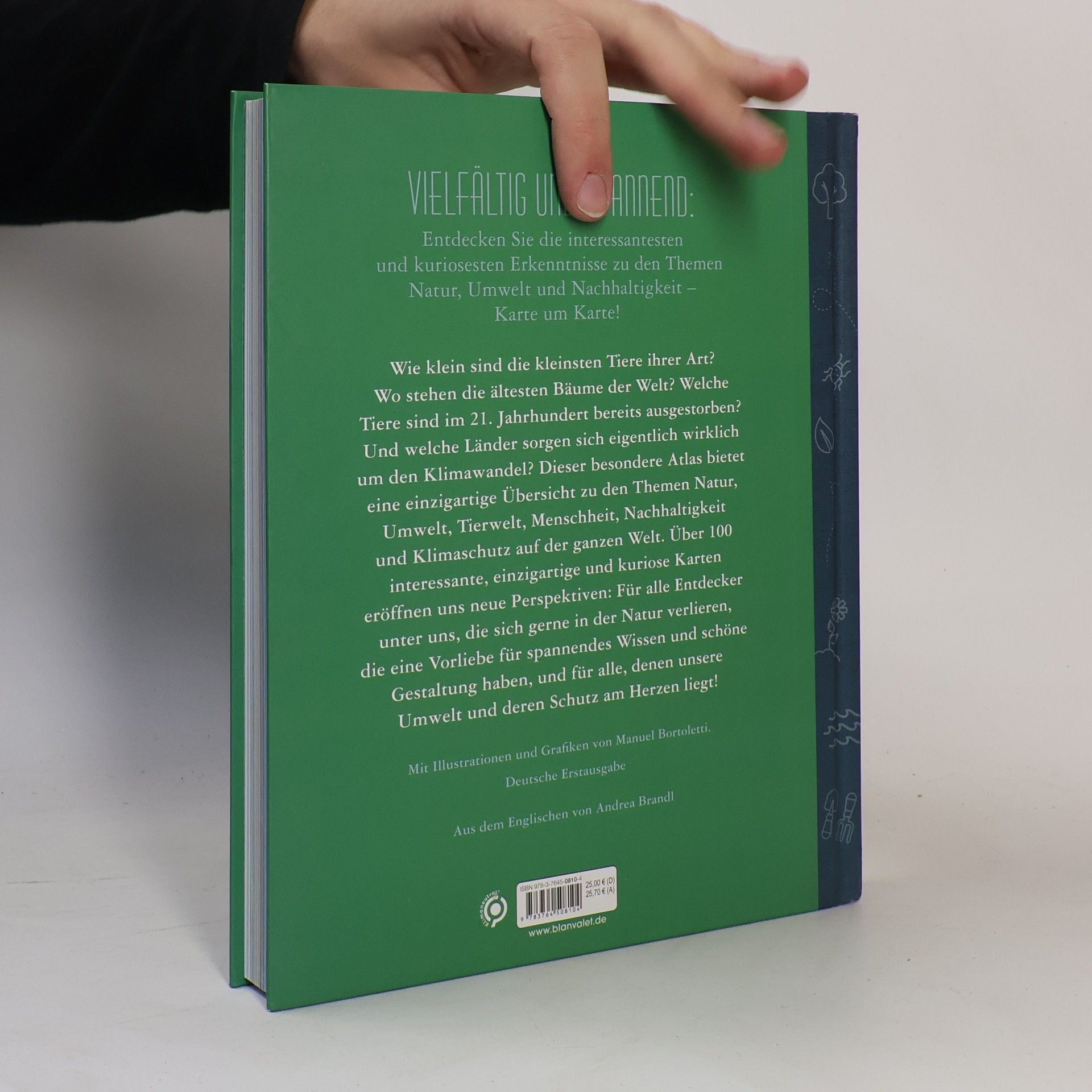 Mike Higgins Der Atlas für Naturfreunde. Kuriose Karten, die Ihre Sicht auf unsere Umwelt verändern