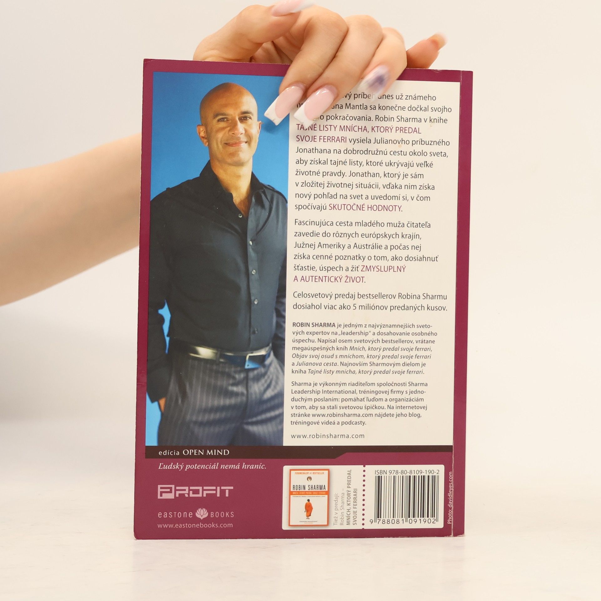 Robin Sharma Tajné listy mnícha, ktorý predal svoje ferrari