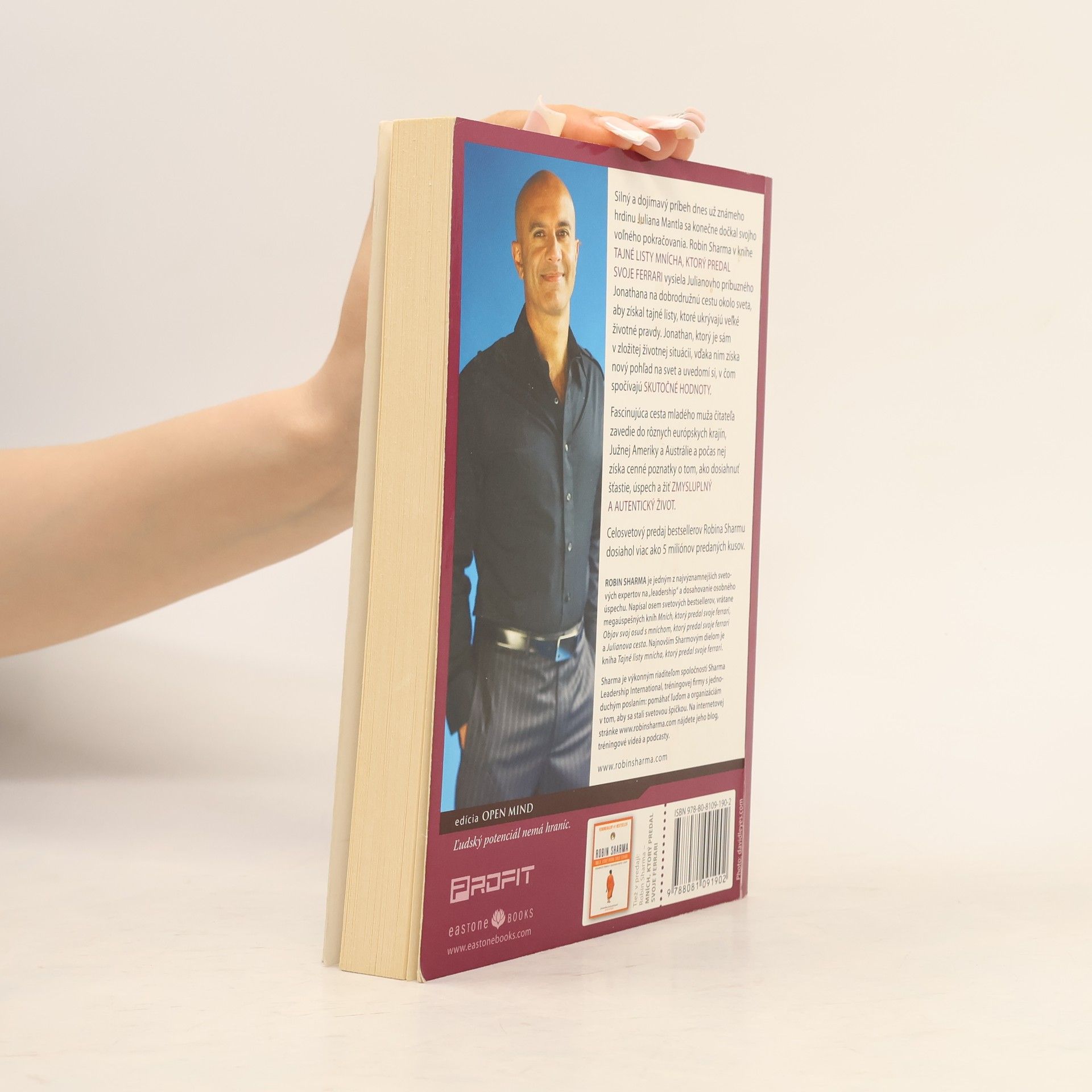 Robin Sharma Tajné listy mnícha, ktorý predal svoje ferrari