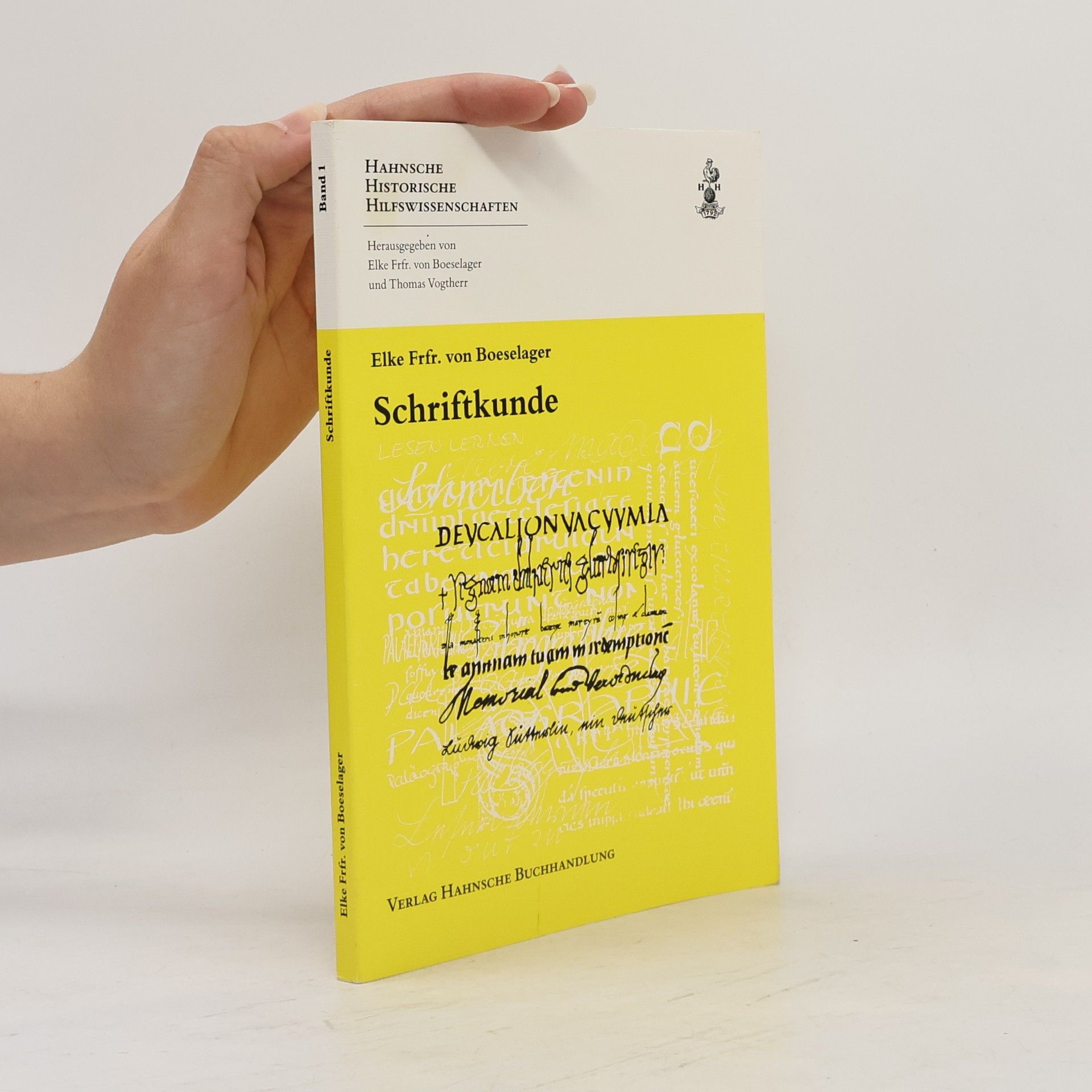 Elke von Boeselager Schriftkunde 1