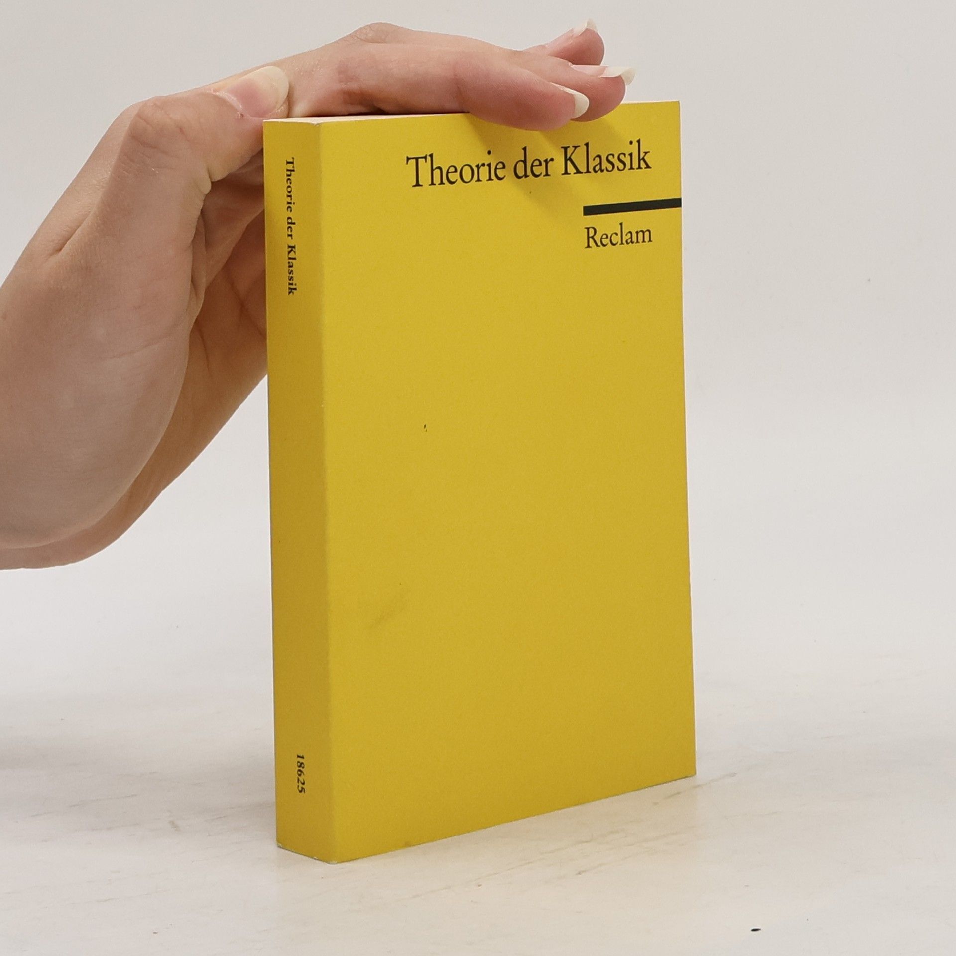 Wilhelm Voßkamp Theorie der Klassik
