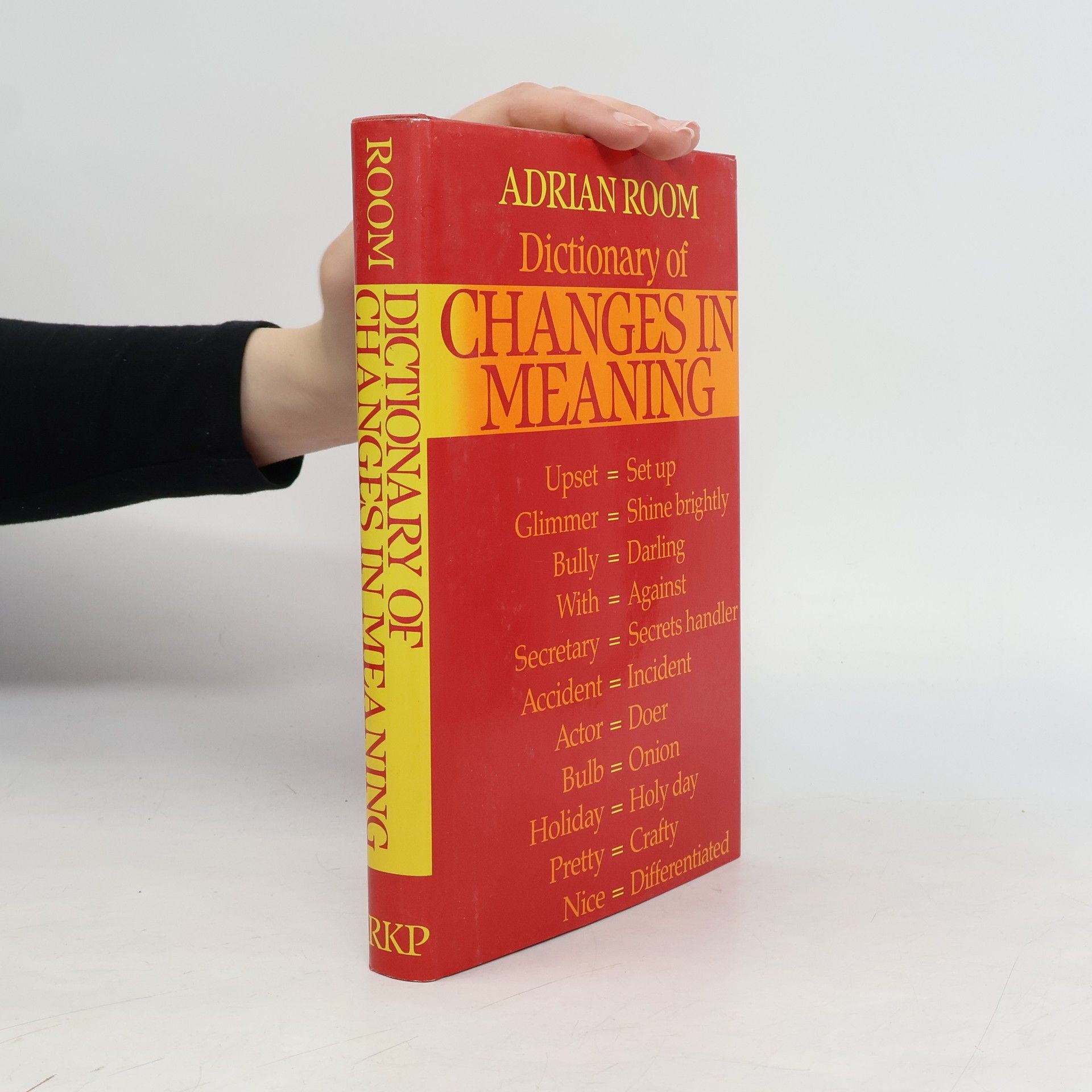 Dictionary of Changes in Meaning