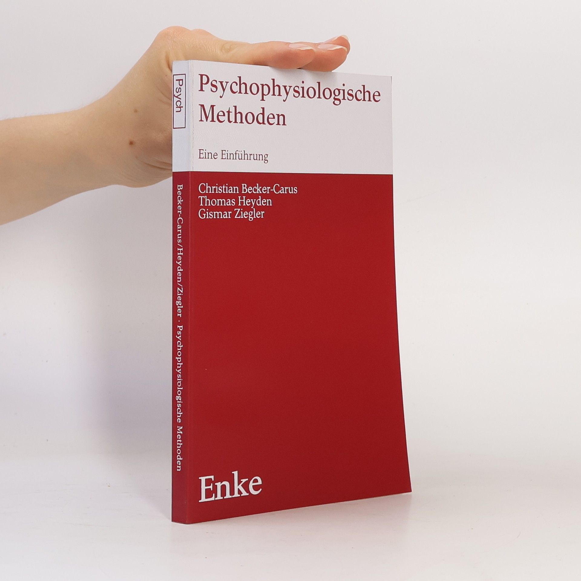 Christian Becker-Carus Psychophysiologische Methoden