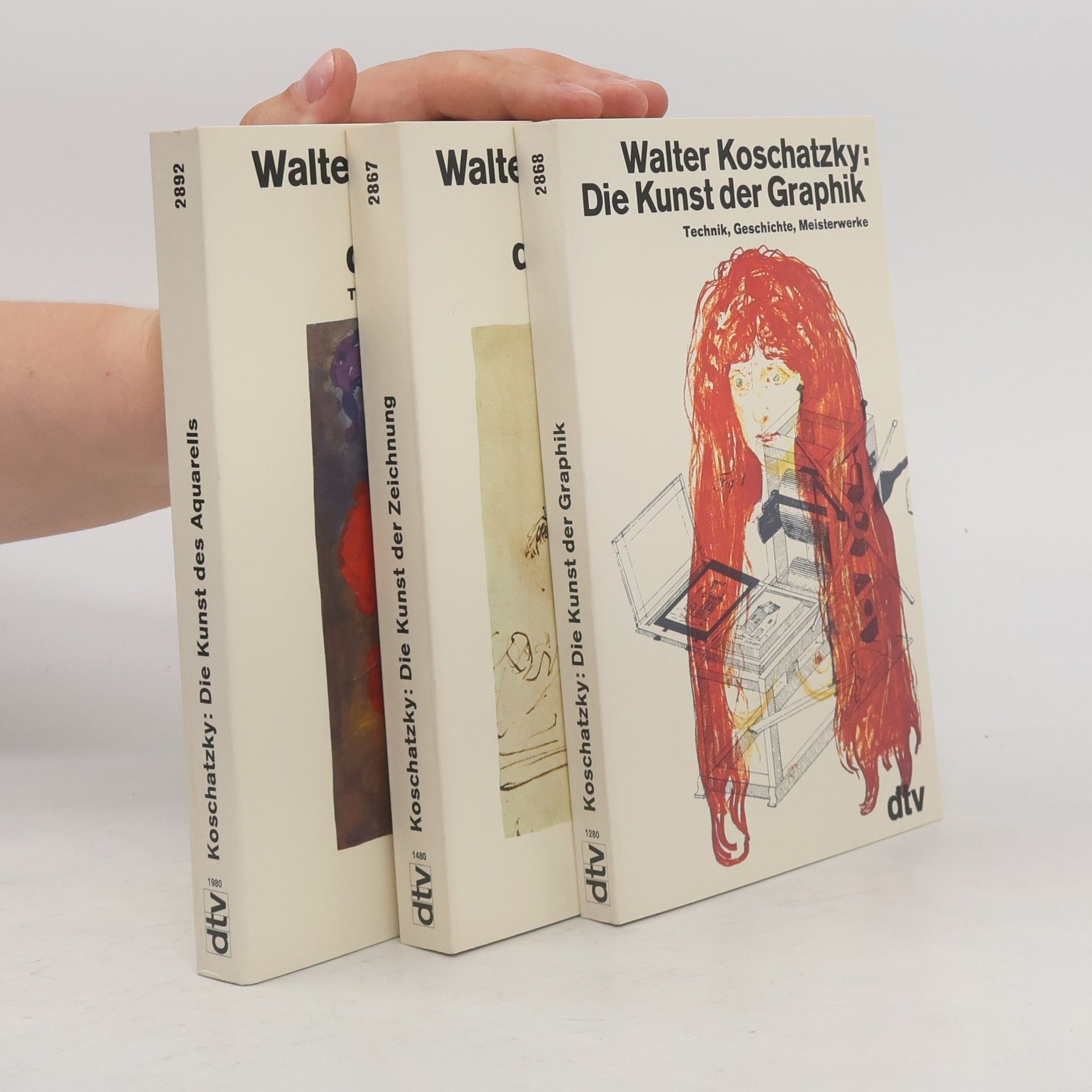 Walter Koschatzky Die Kunst des Aquarells. Die Kunst der Zeichnung. Die Kunst der Graphik