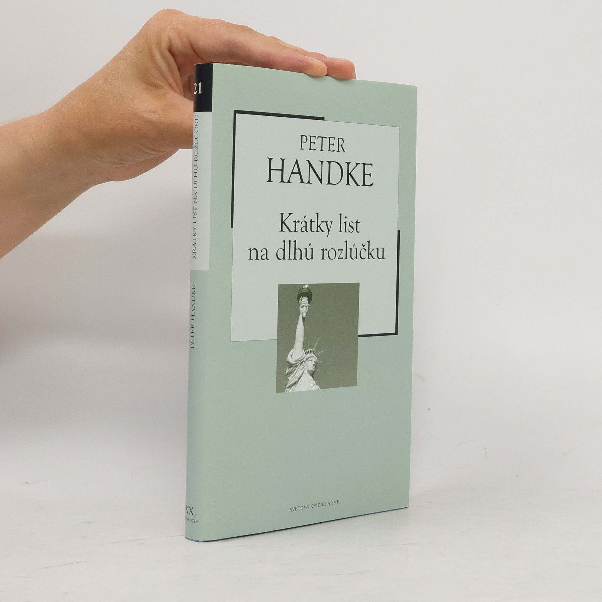 Peter Handke Krátky list na dlhú rozlúčku