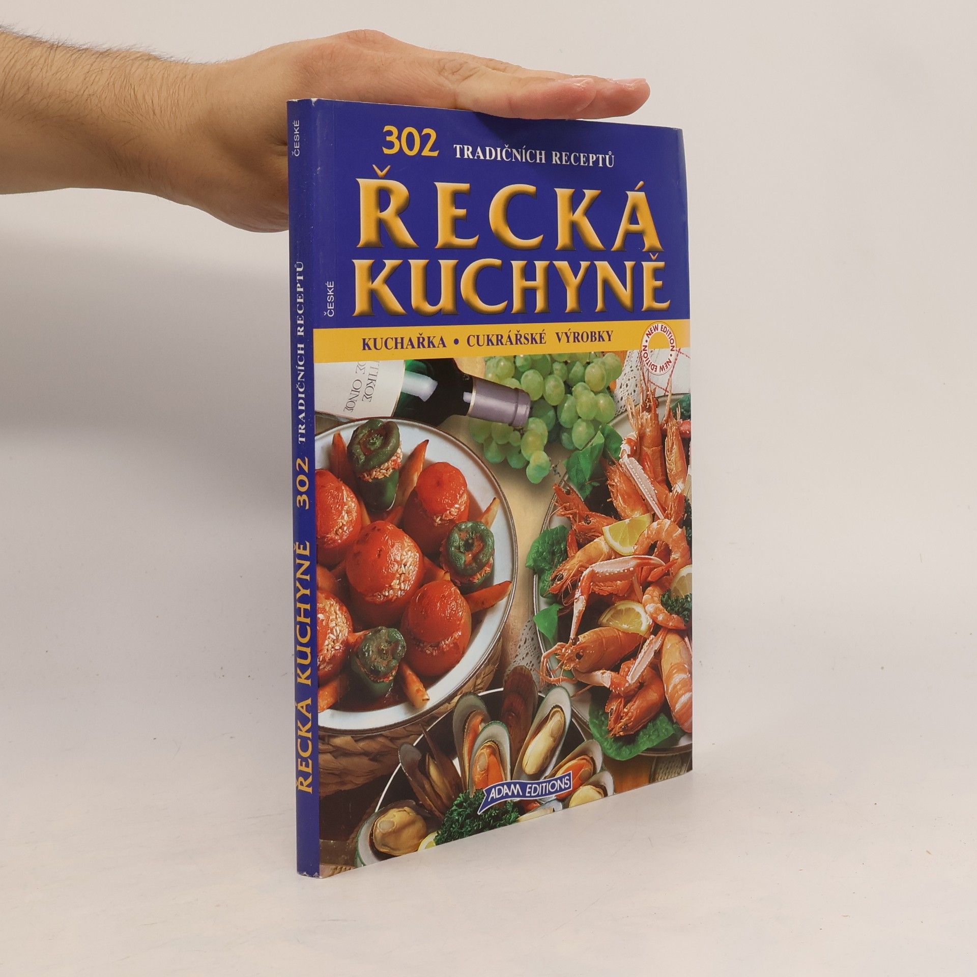 M. Adam Řecká kuchyně: 302 tradičních receptů