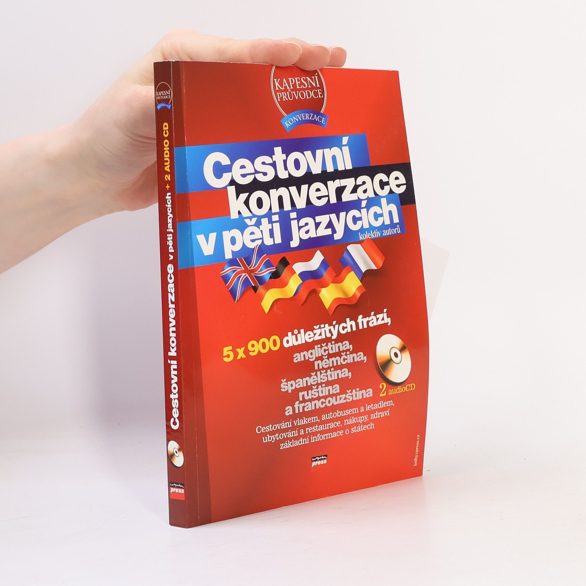 Auteurscollectief Cestovní konverzace v pěti jazycích : [angličtina, němčina, španělština, ruština a francouzština]