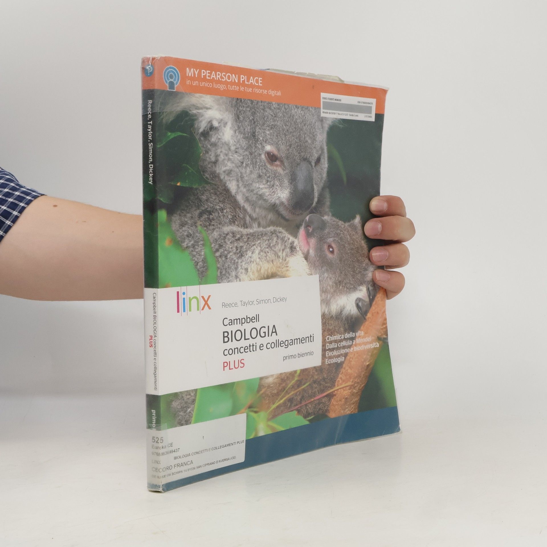 Collectif d'auteurs Campbell Biologia concetti e collegamenti Plus