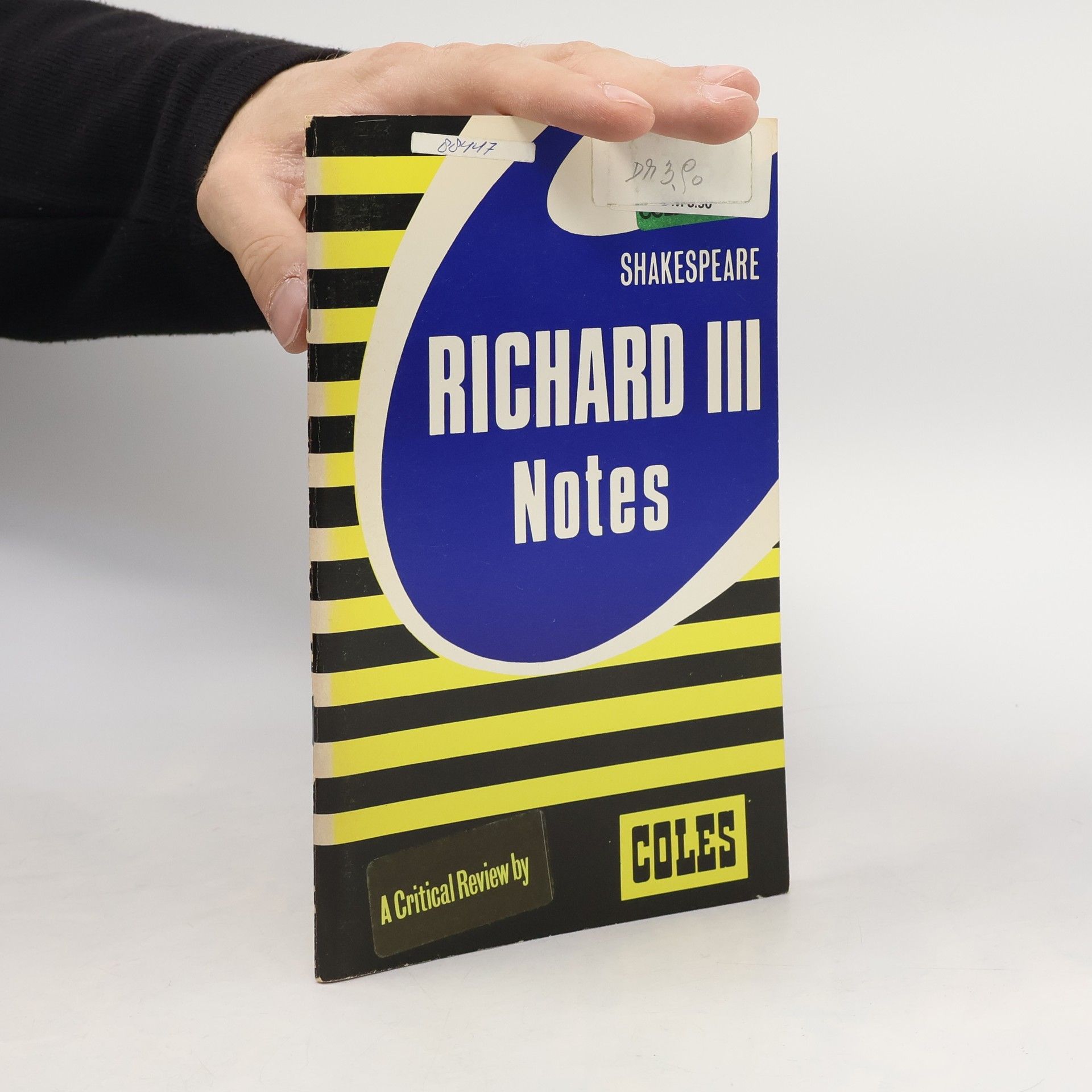 William Shakespeare Richard III. Notes