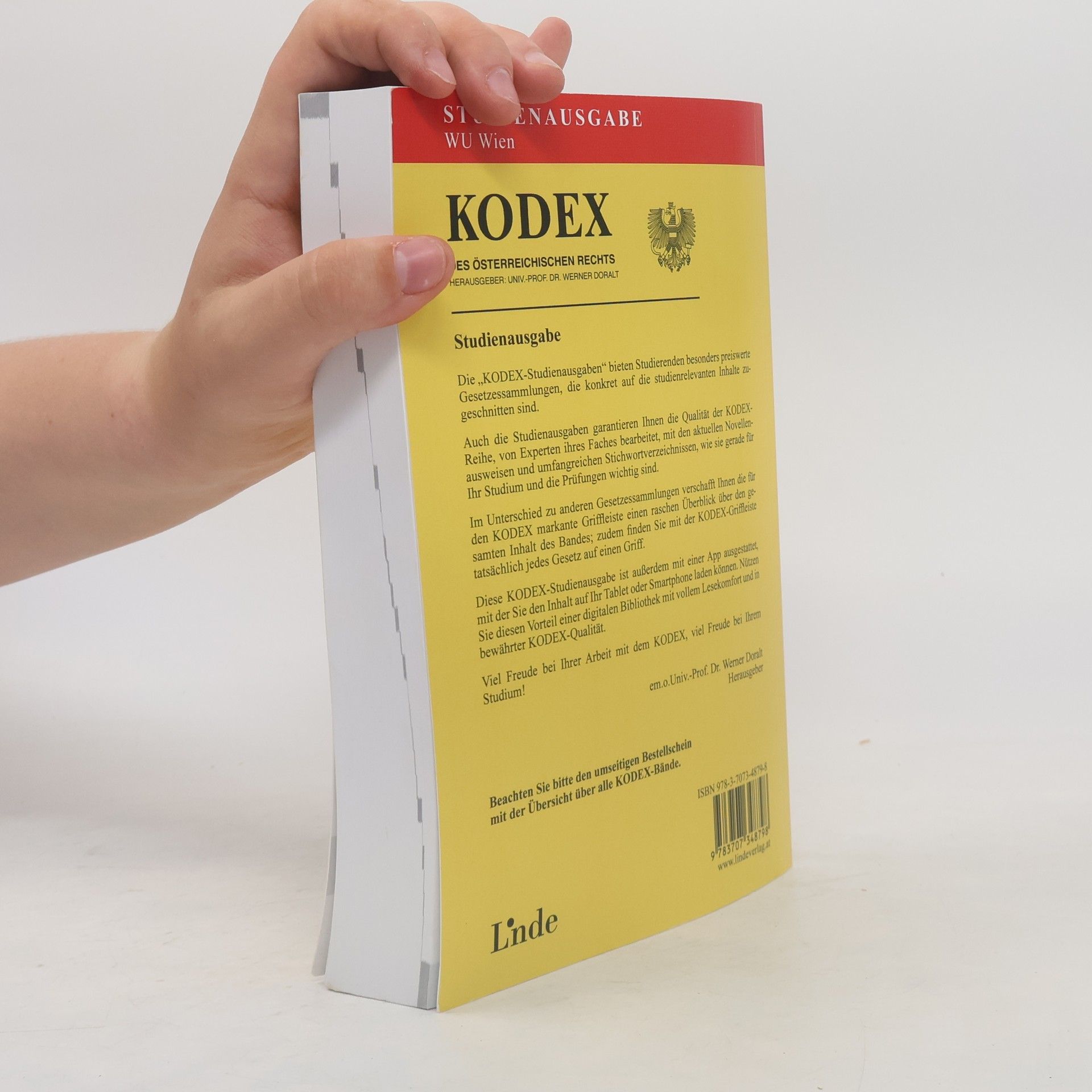 Elisabeth Brameshuber KODEX Studienausgabe Sozialrecht WU 2023/24: Studienausgabe für die WU Wien - 12. Auflage - Stand 1.9.2023