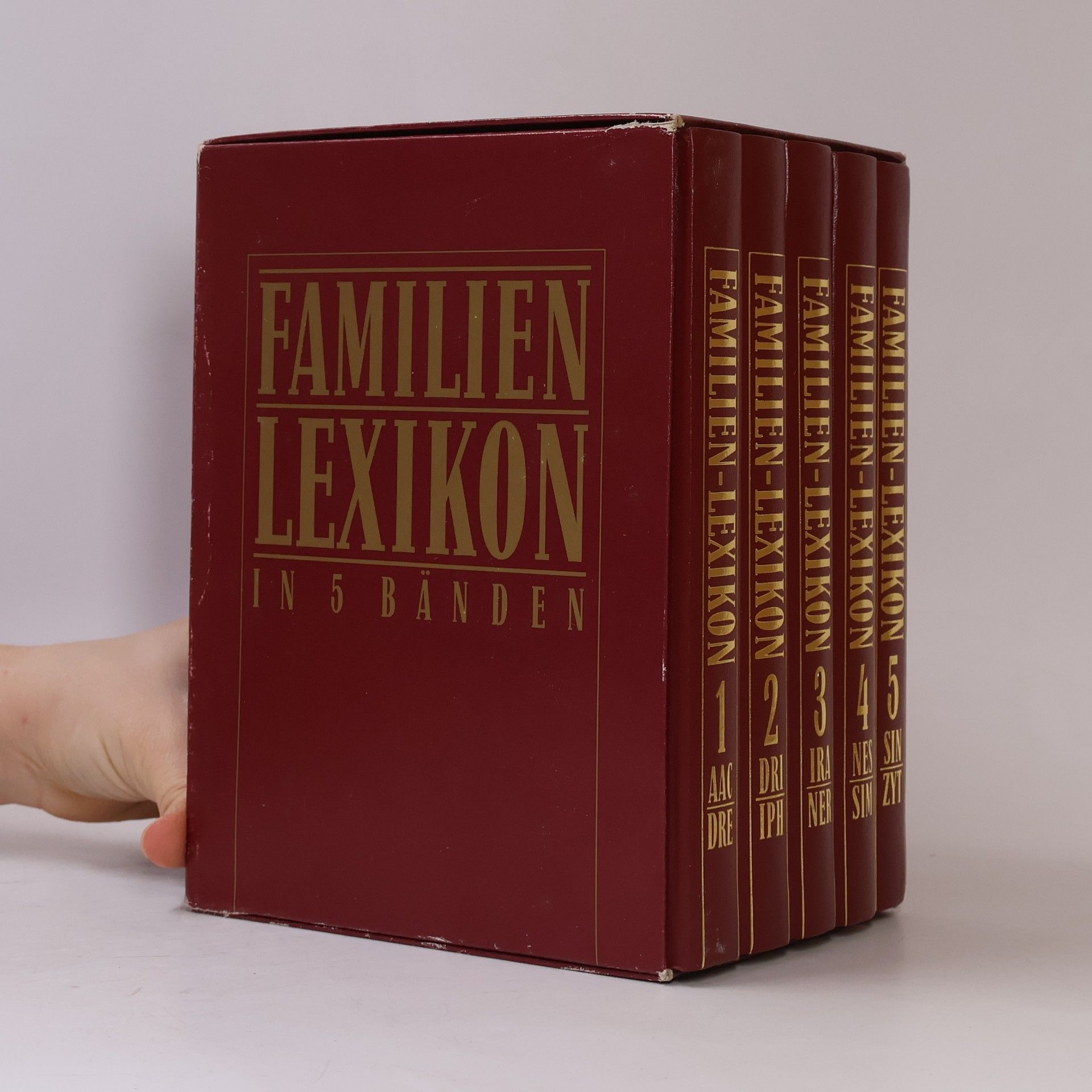 Autorenkollektiv Familien Lexikon in 5 Bänden