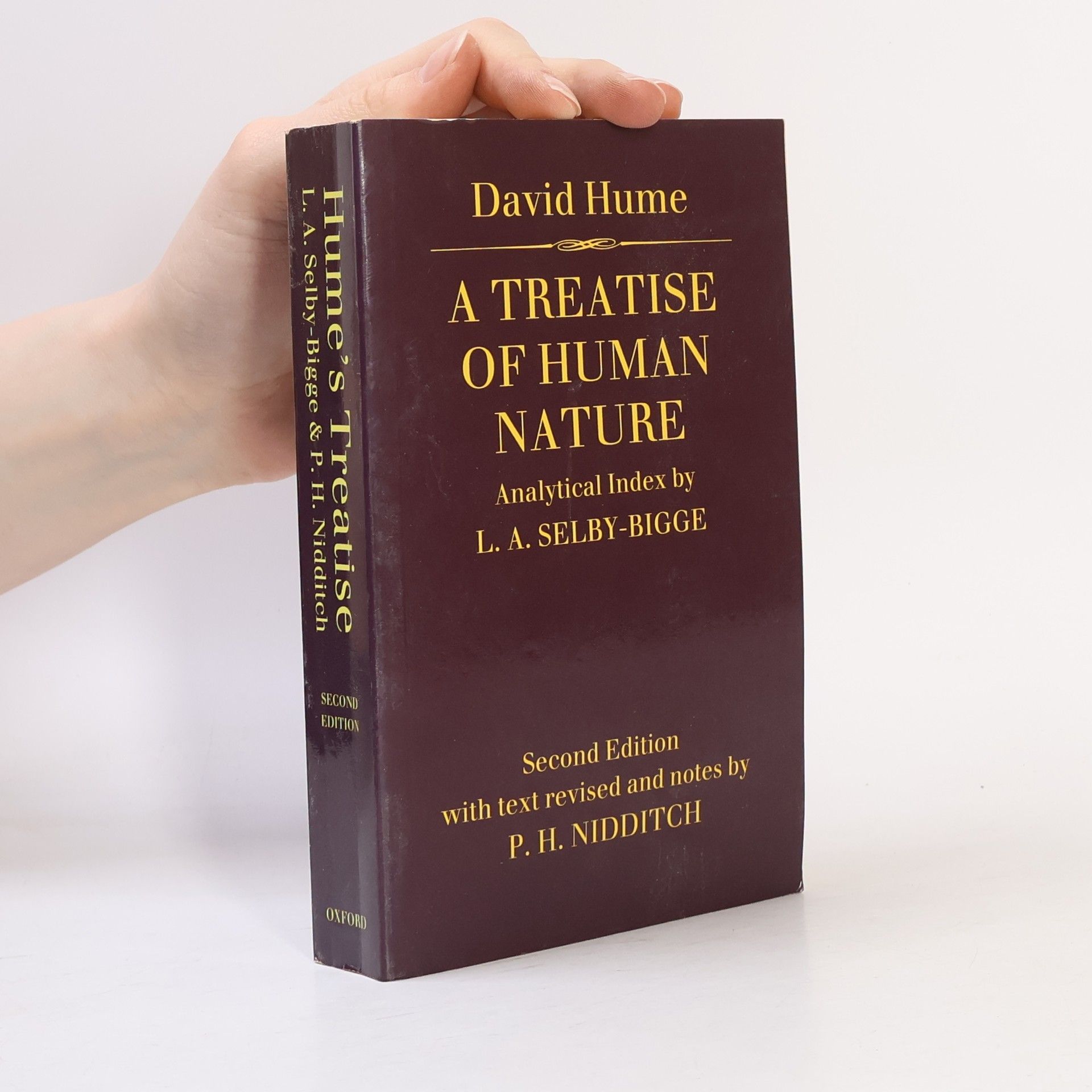 David Hume A Treatise of Human Nature