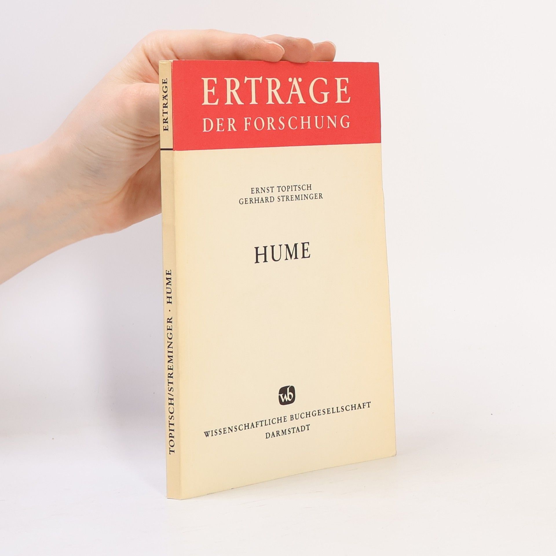 Gerhard Streminger Hume