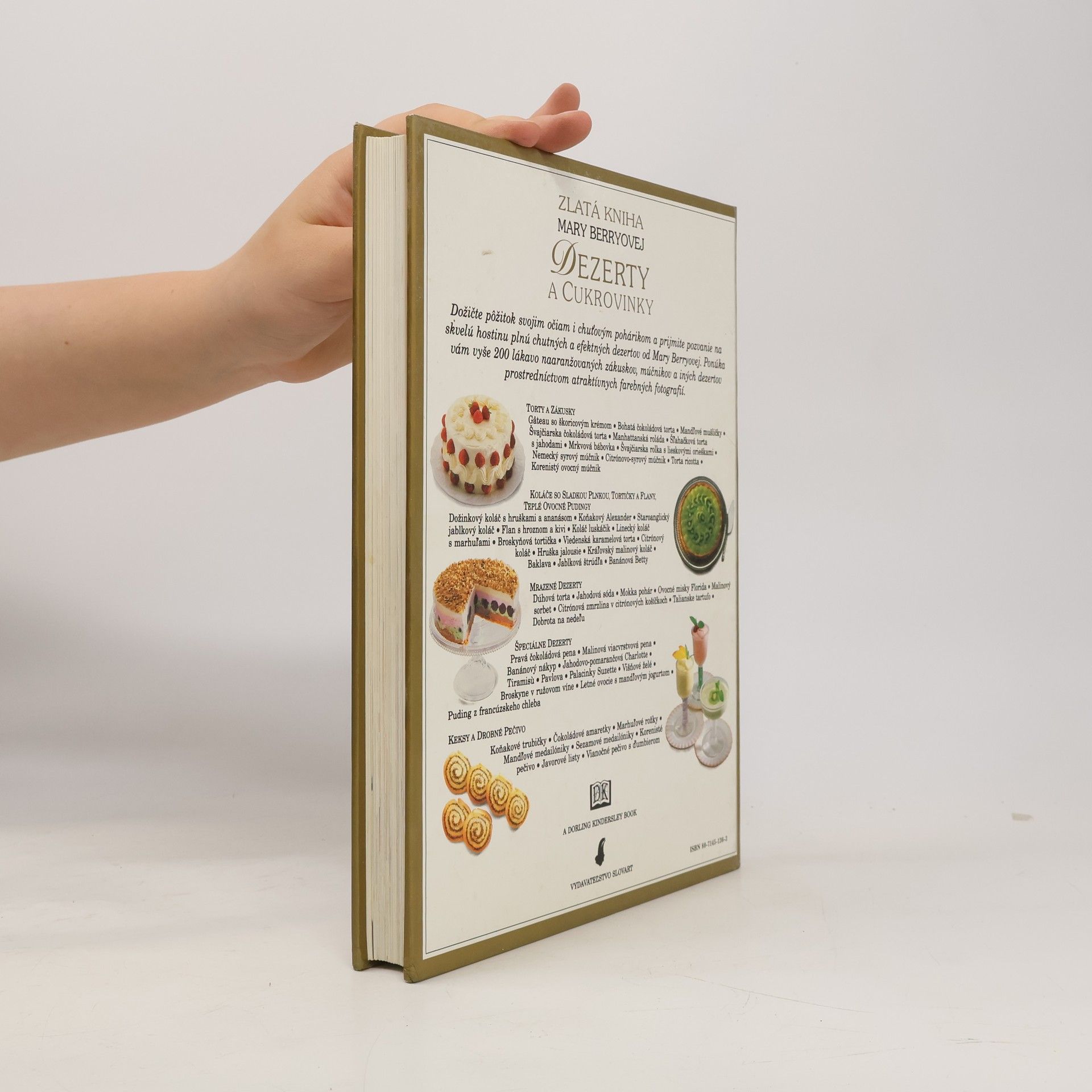 Mary Berry Zlatá kniha Mary Berryovej: Dezerty a cukrovinky