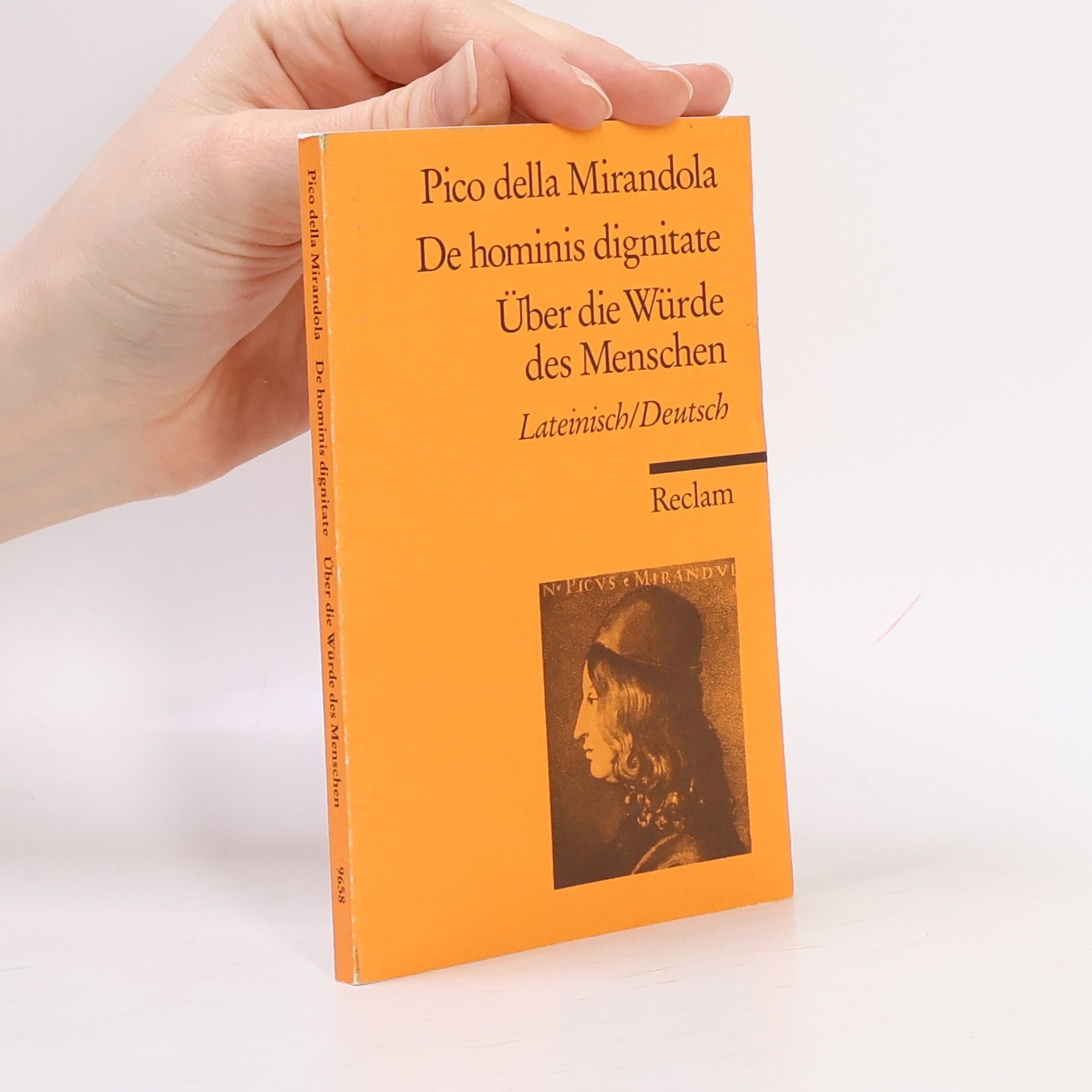 Giovanni Pico della Mirandola Oratio de hominis dignitate