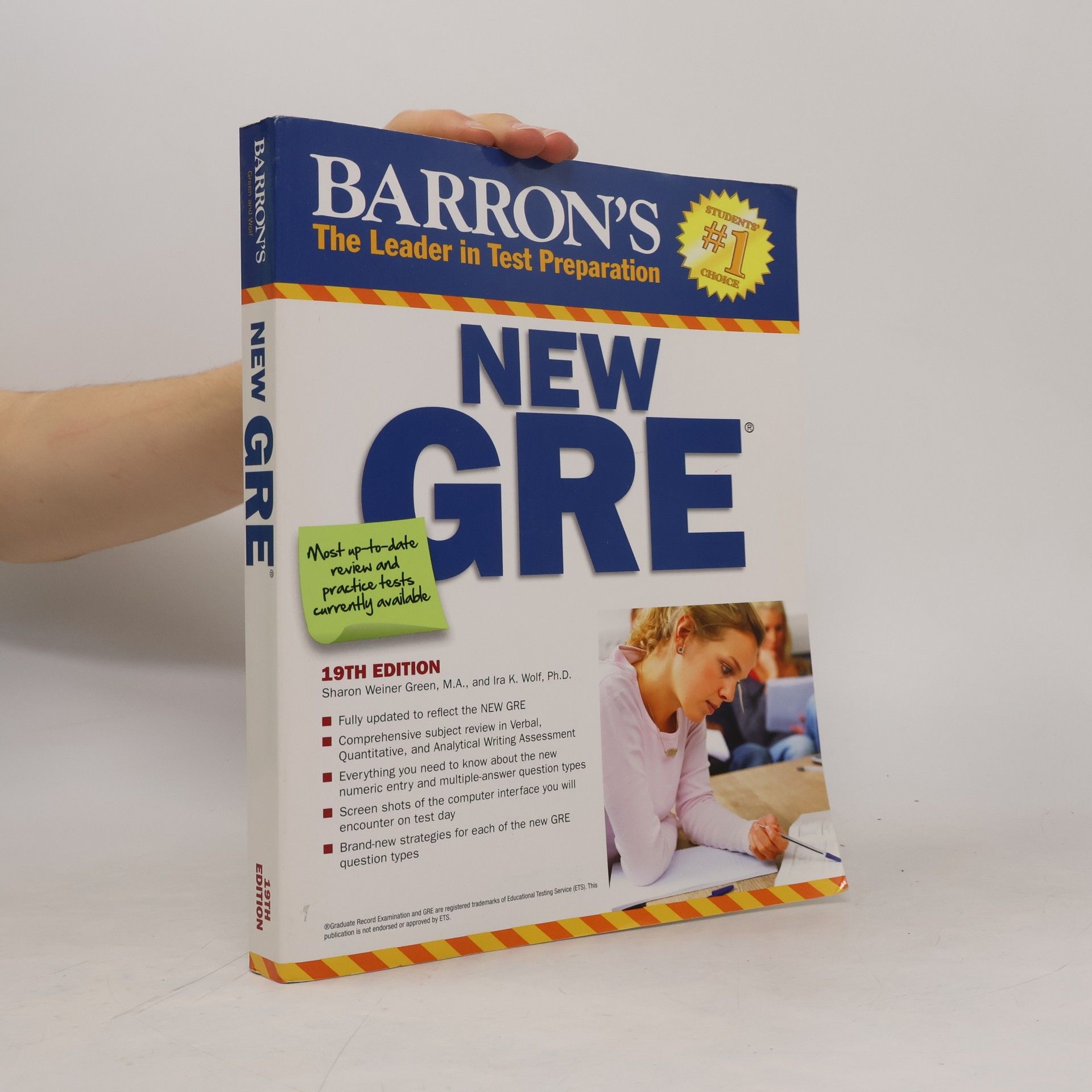 Inc Barron s. Educational Series Barron's new GRE : Graduate Record Examination
