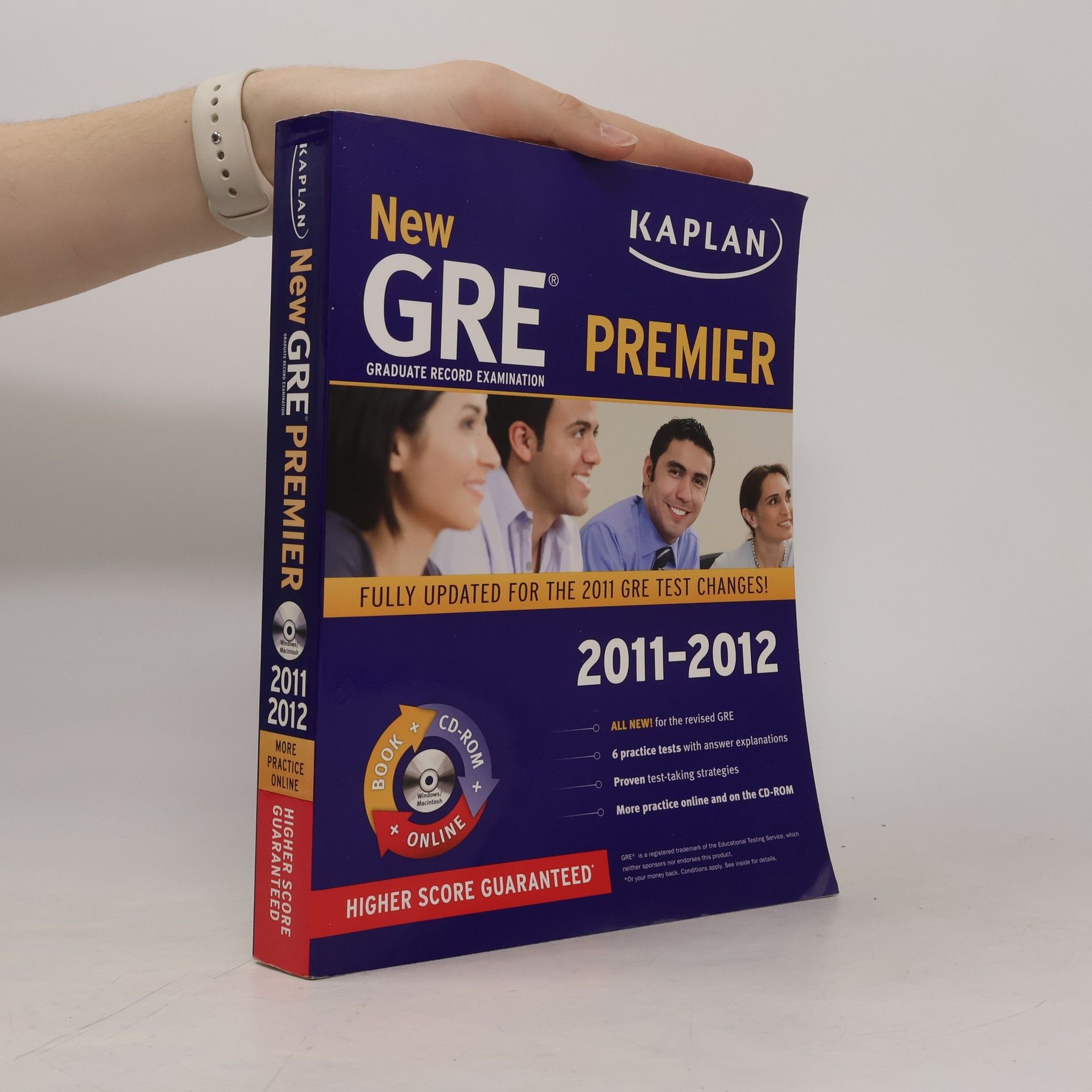 Kaplan Test Prep and Admissions New GRE 2011-2012 Premier with CD-ROM - Fully Updated for the 2011 GRE Test Changes!