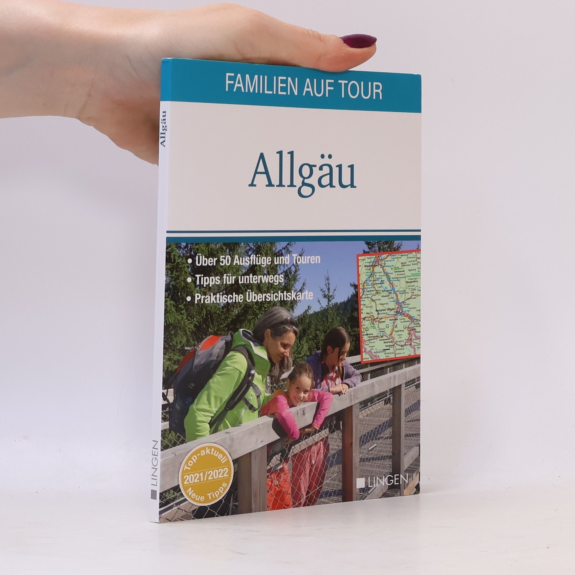 Kolektiv autorů Familien auf Tour. Erlebnisführer Allgäu