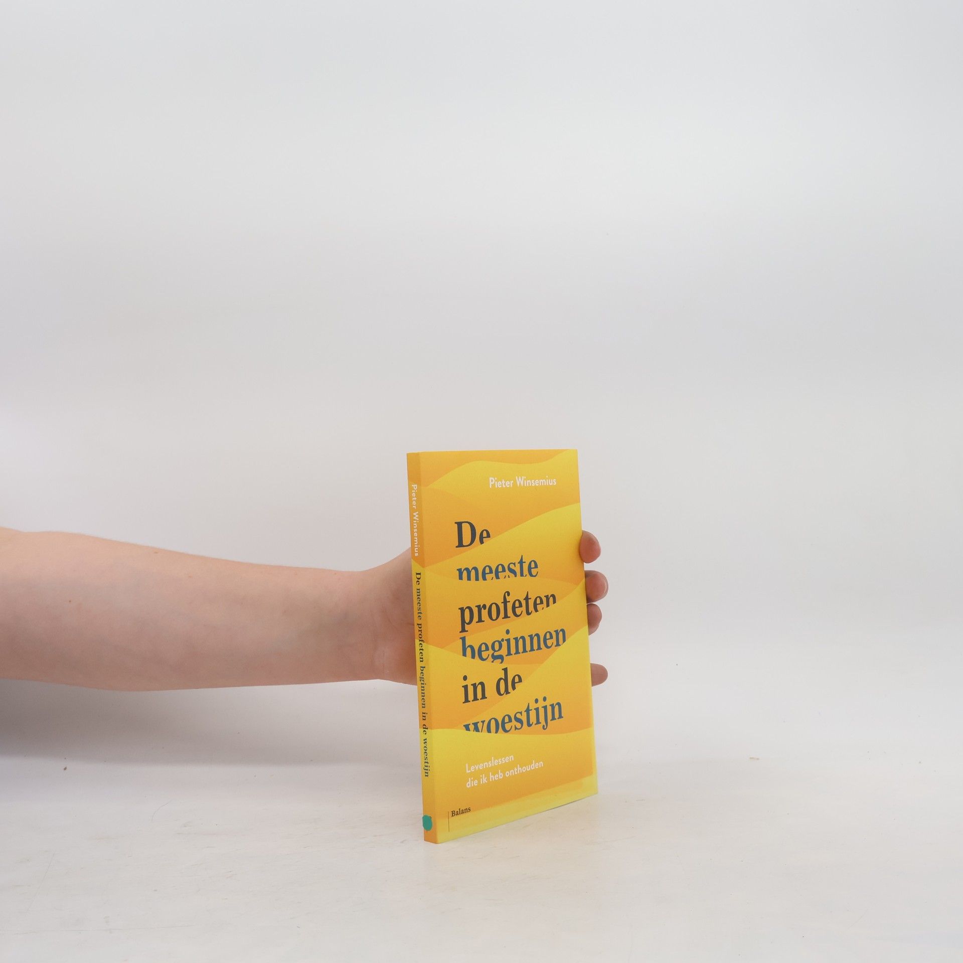 Pieter Winsemius De meeste profeten beginnen in de woestijn