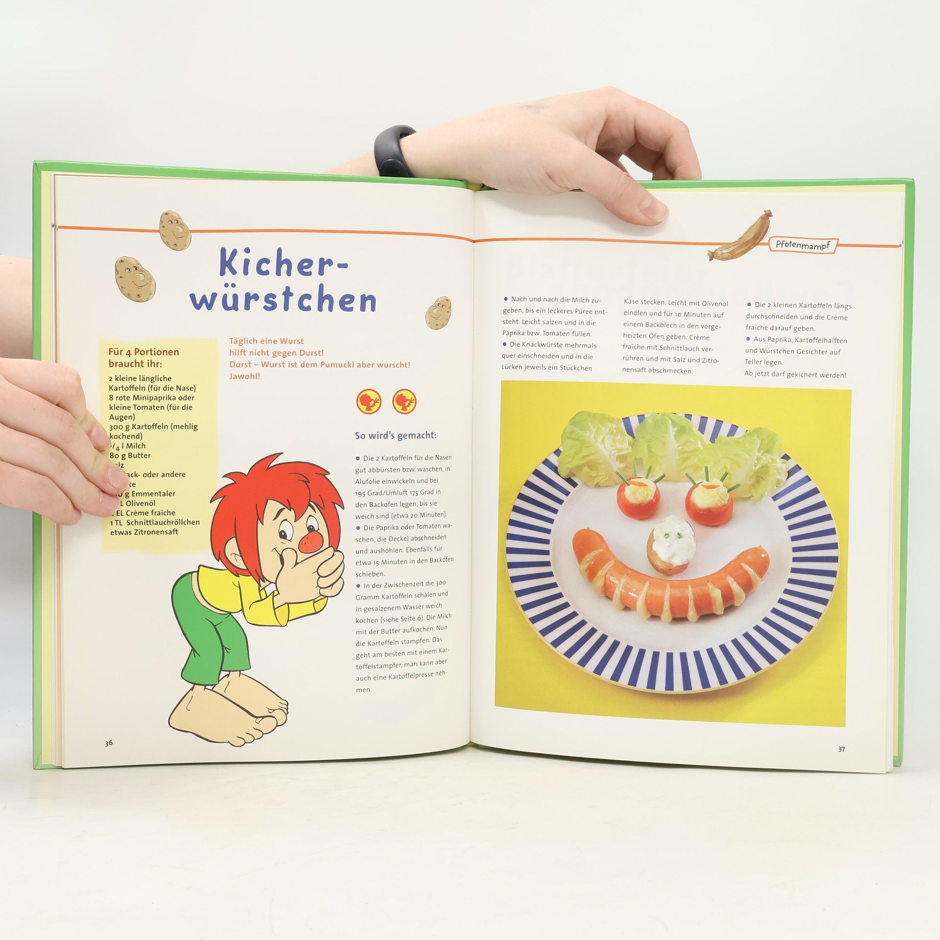 Autorenkollektiv Kochen mit Pumuckl. Sattmachrezepte für große und kleine Kobolde