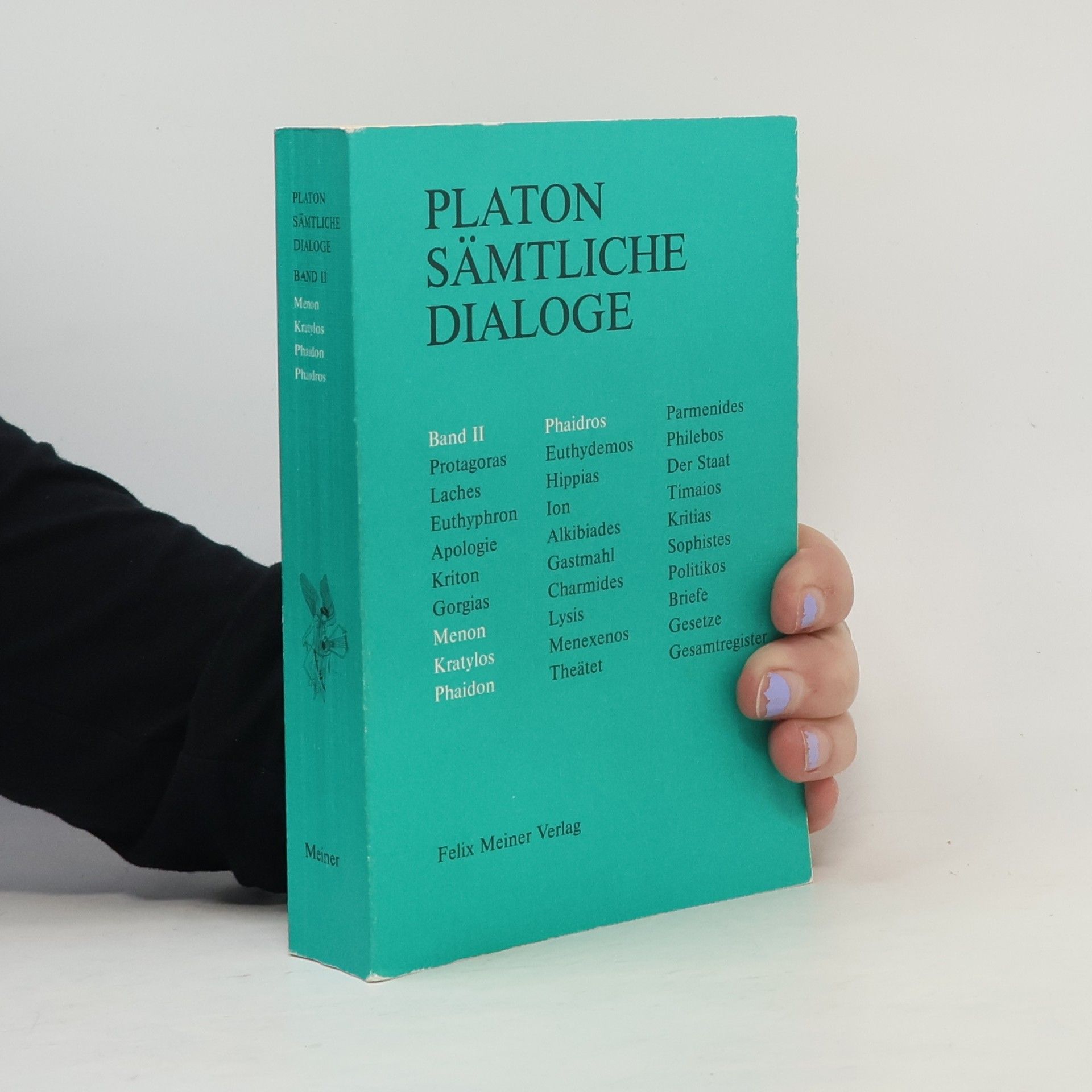 Platon Sämtliche Dialoge II.