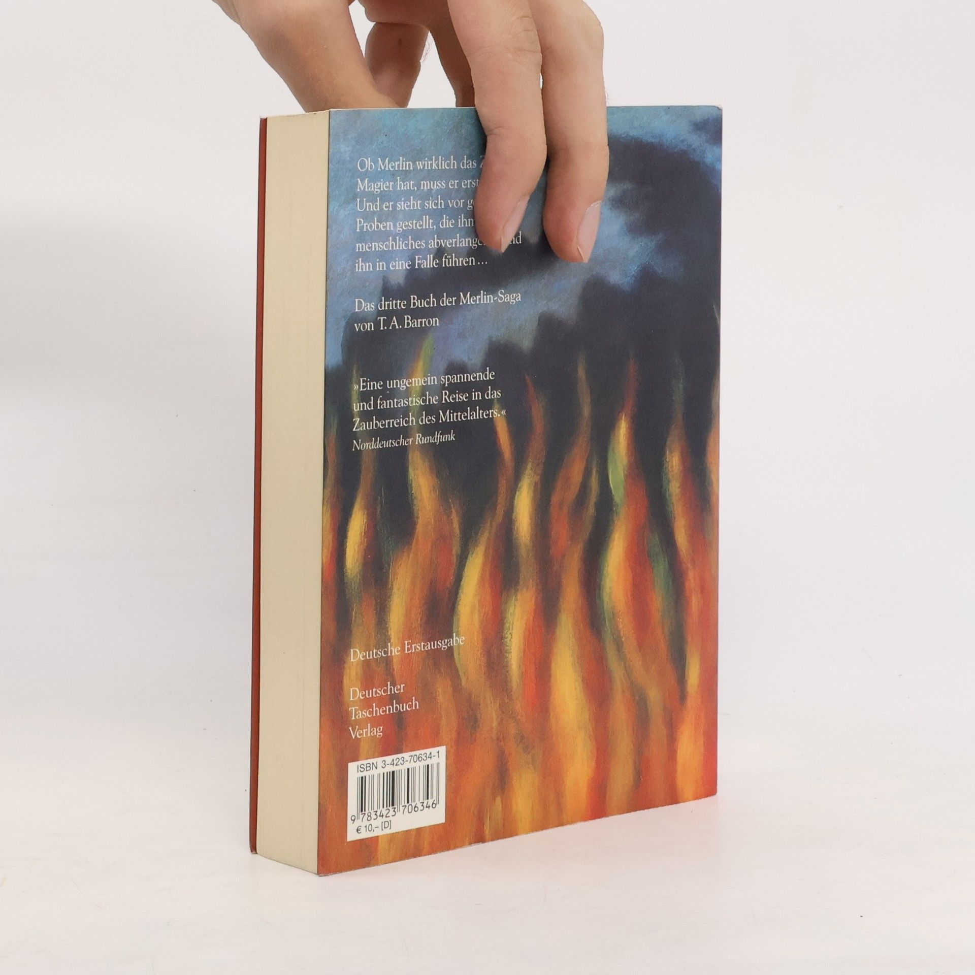T. A. Barron Merlin und die Feuerproben
