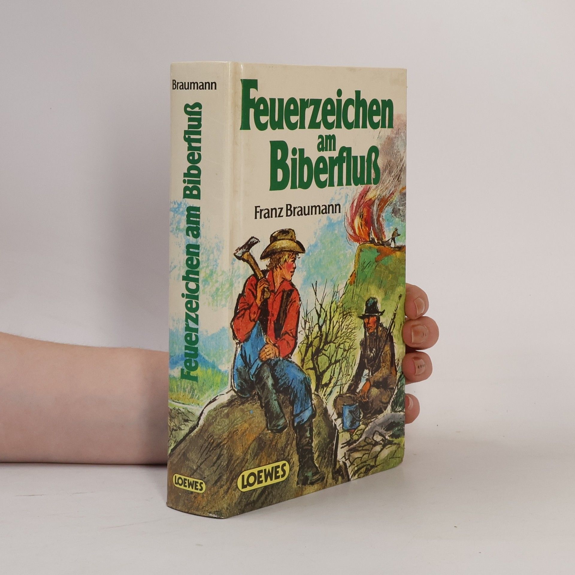 Franz Braumann Feuerzeichen am Biberfluss