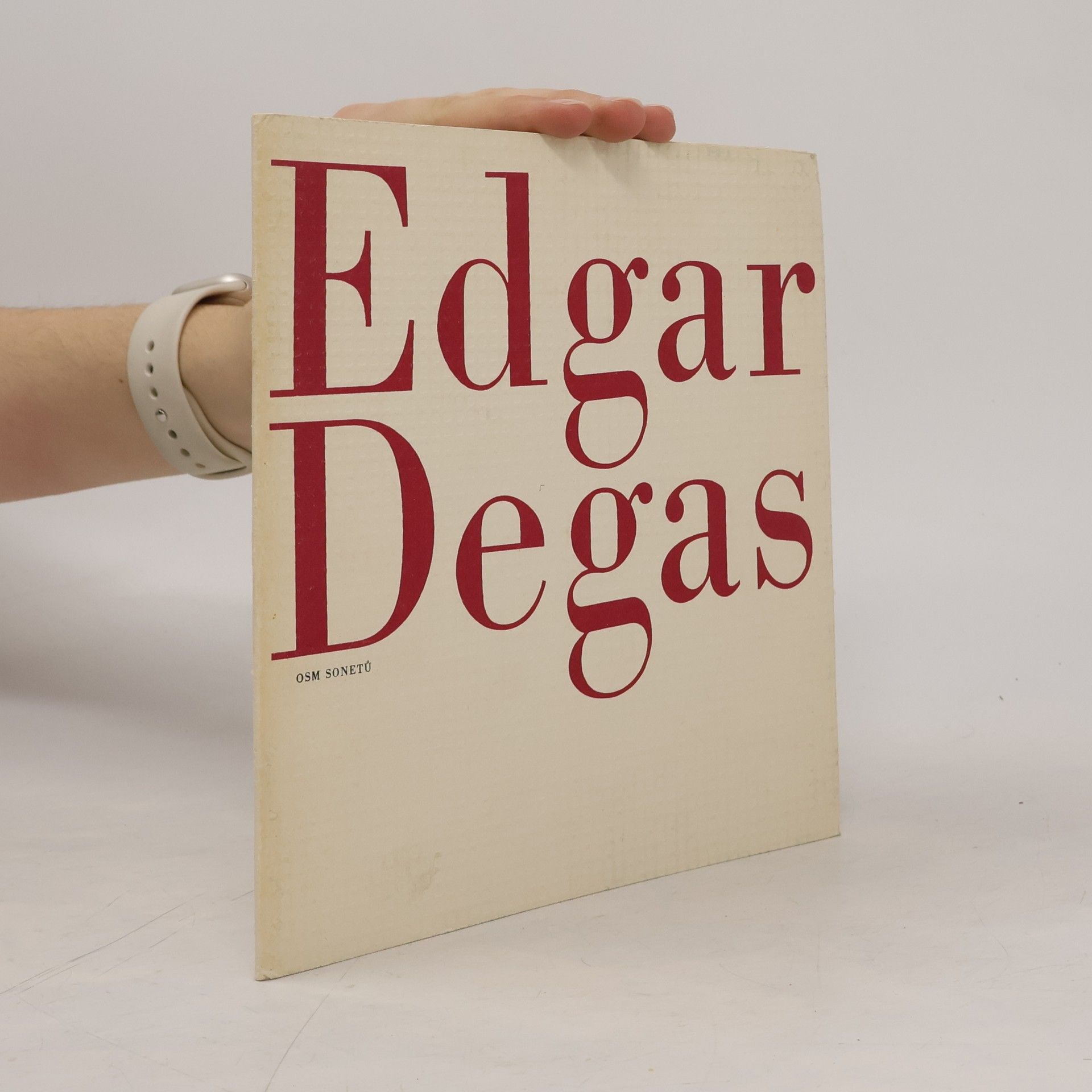 Edgar Degas Osm sonetů