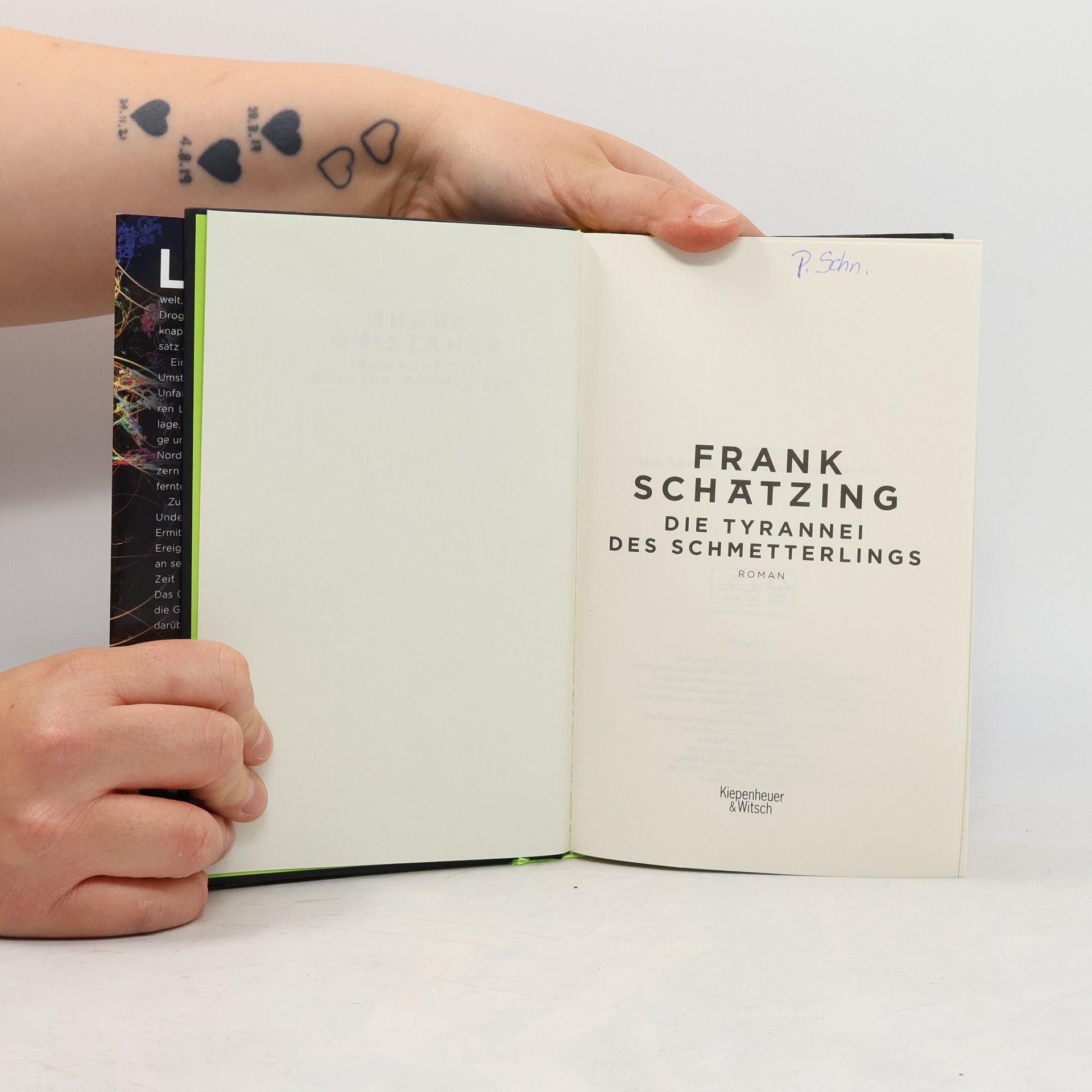 Frank Schätzing Die Tyrannei des Schmetterlings