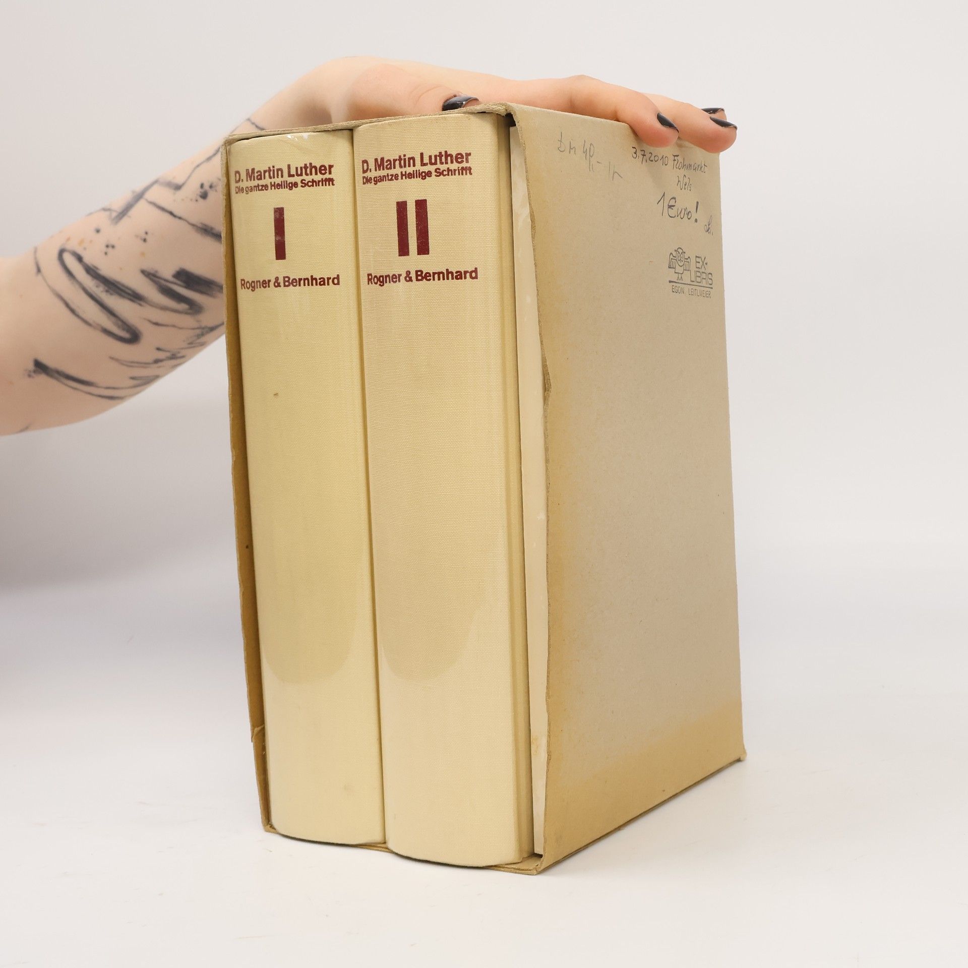 Martin Luther Die gantze Heilige Schrifft I.-II. + Anhang und Dokumente