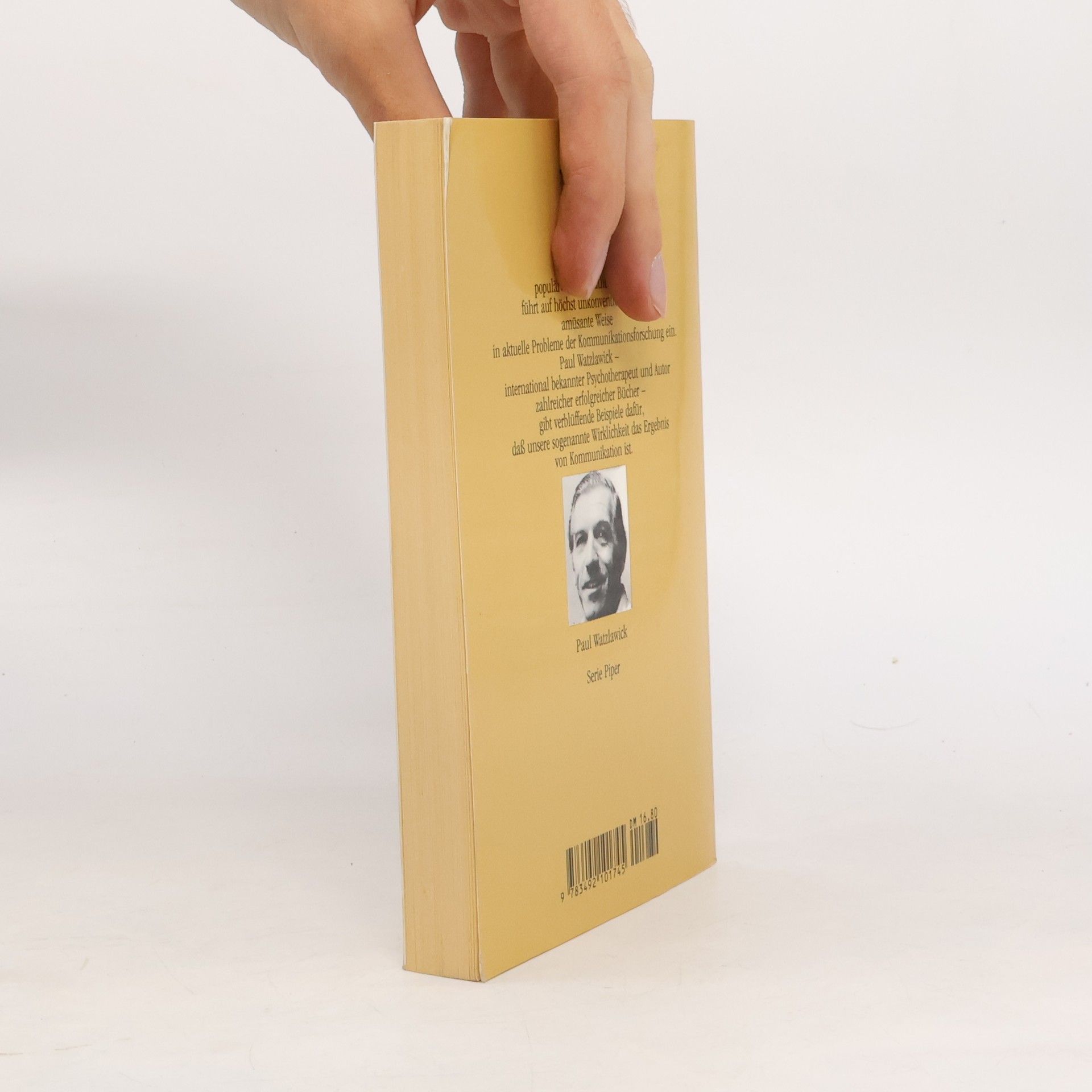 Paul Watzlawick Wie wirklich ist die Wirklichkeit?