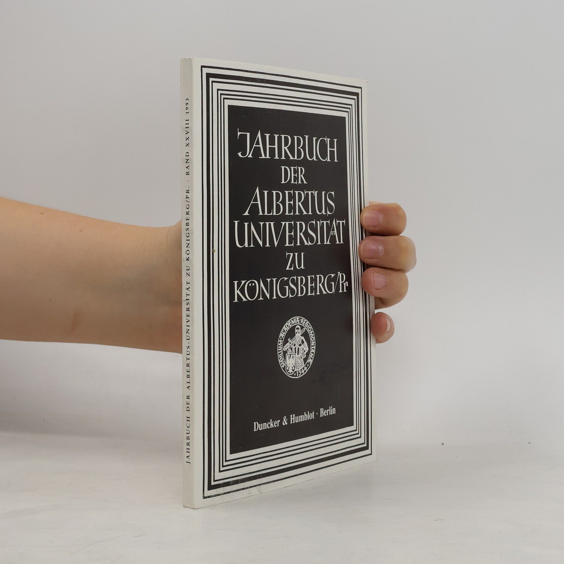 AA.VV. Jahrbuch der Albertus-Universität zu Königsberg/Pr.