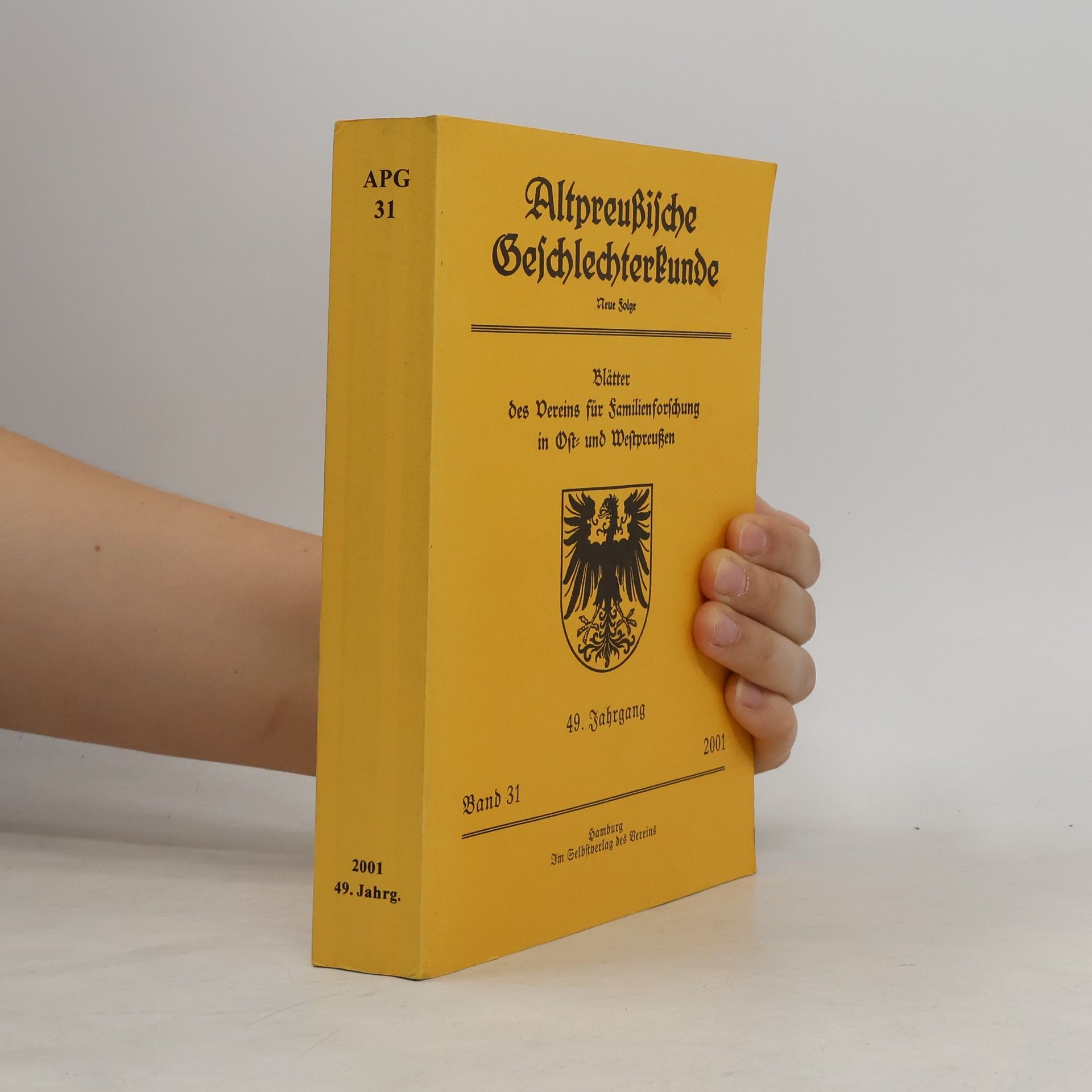 Autorenkollektiv Altpreußische Geschlechterkunde 31