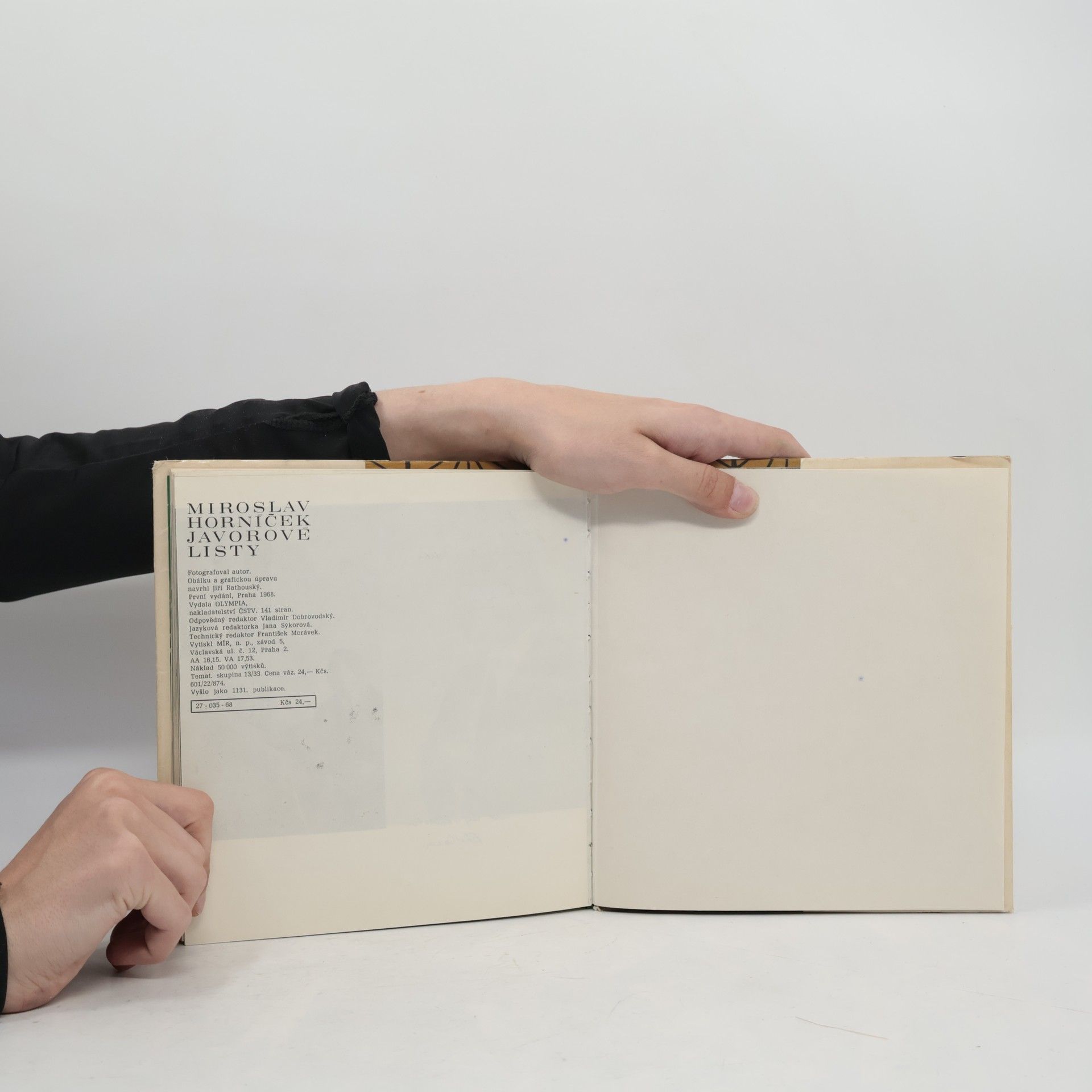 Miroslav Horníček Javorové listy