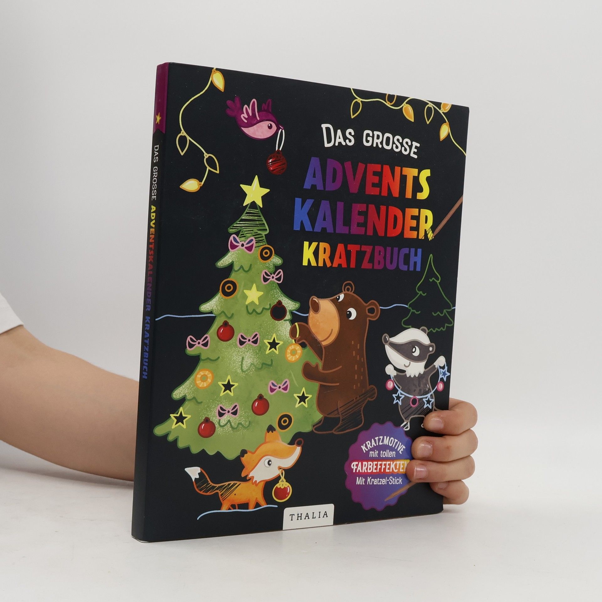 Kolektív autorov Das grosse Adventskalender Kratzbuch