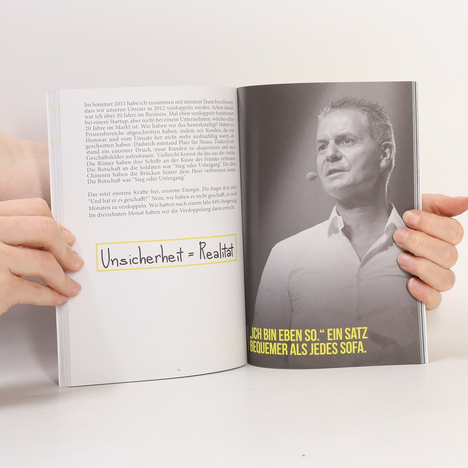 Dirk Kreutet Entscheidung. Erfolg