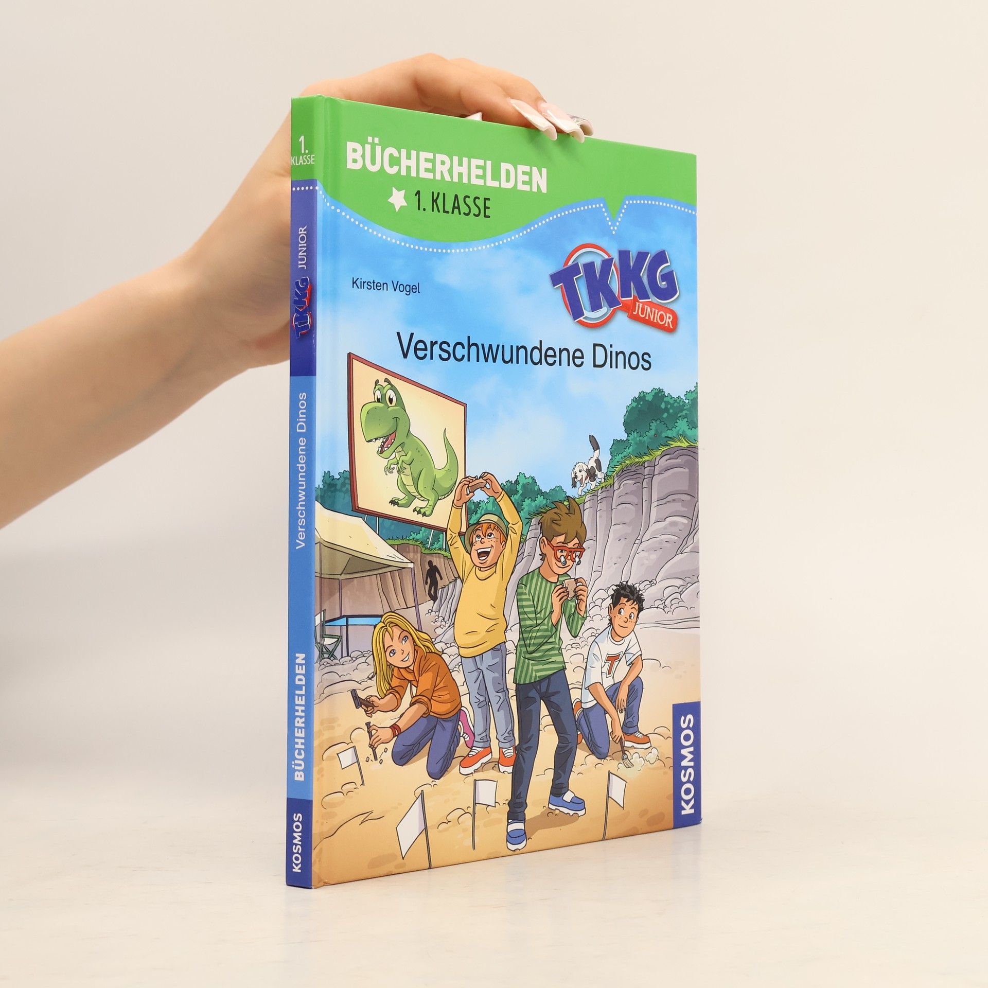 Kirsten Vogel TKKG Junior, Bücherhelden 1. Klasse, Verschwundene Dinos