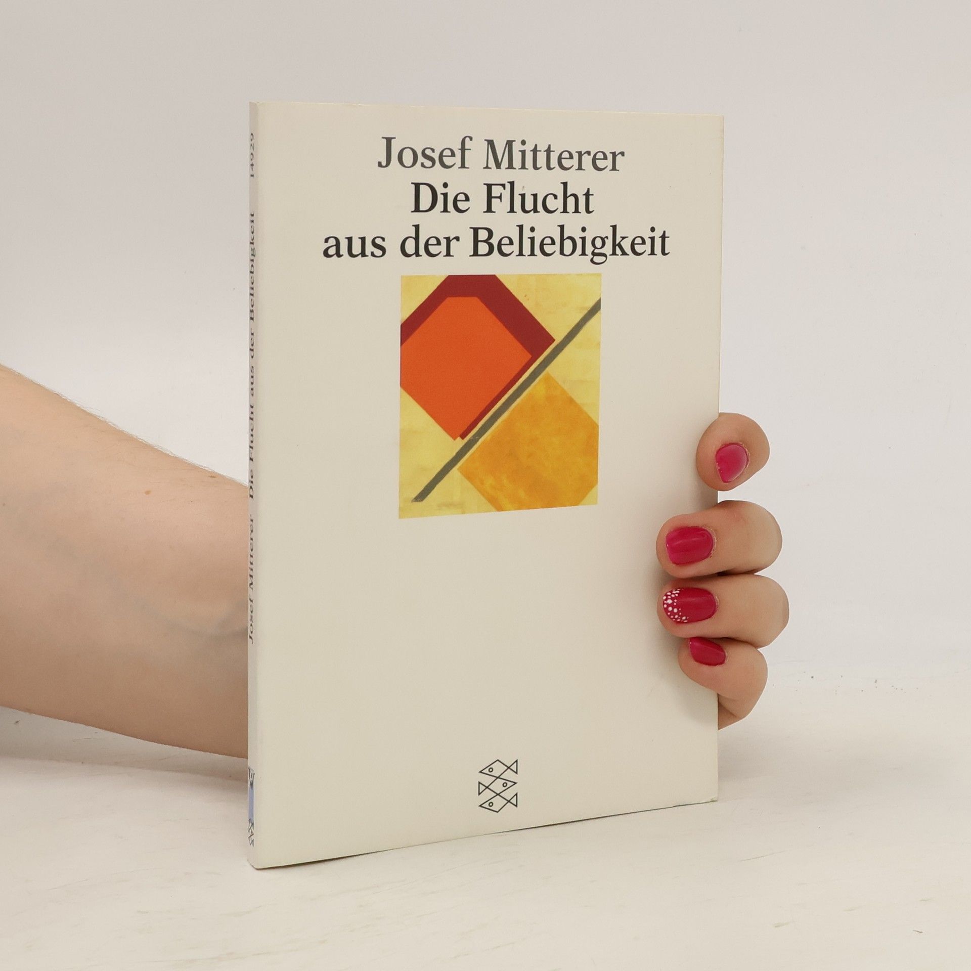Josef Mitterer Die Flucht aus der Beliebigkeit