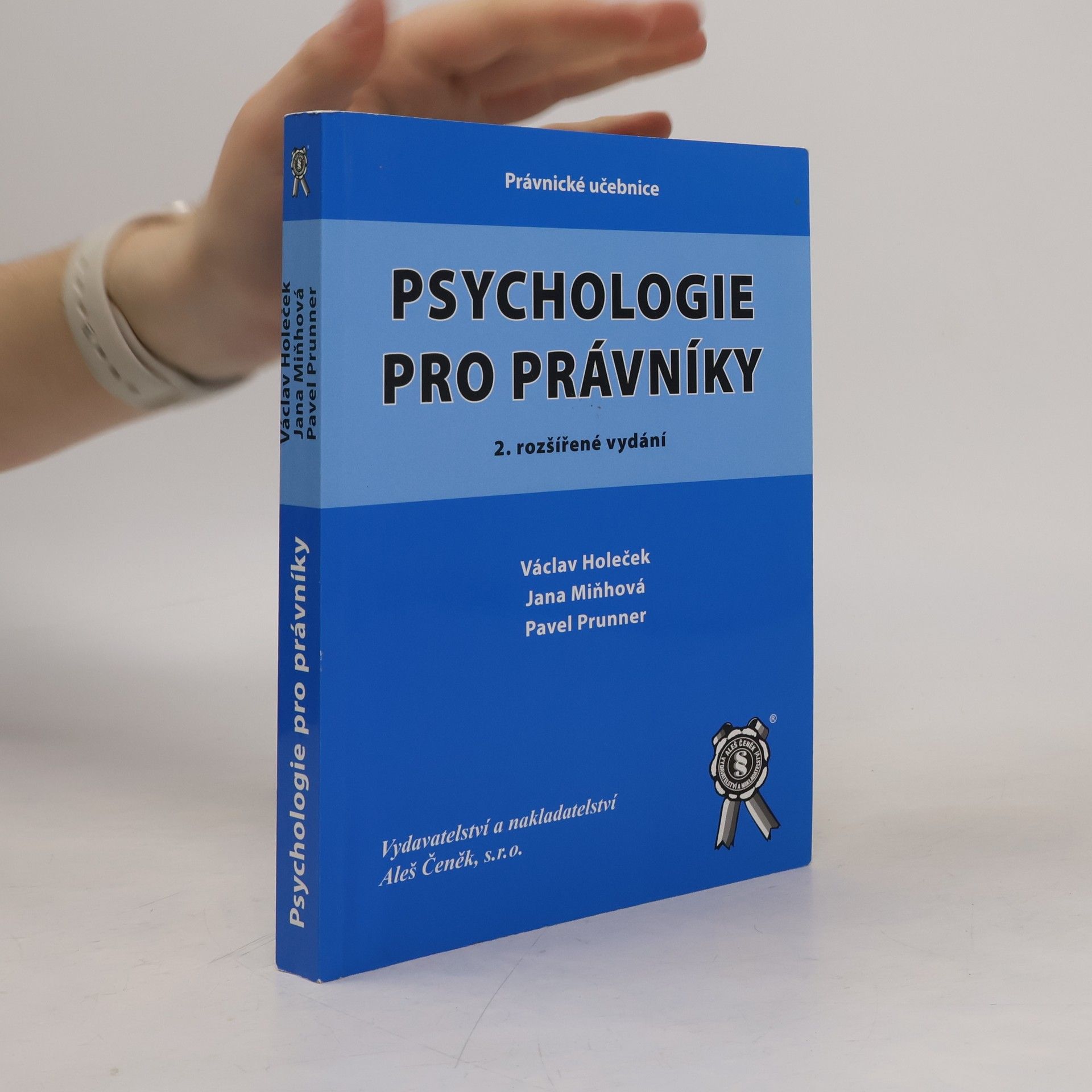 Václav Holeček Psychologie pro právníky