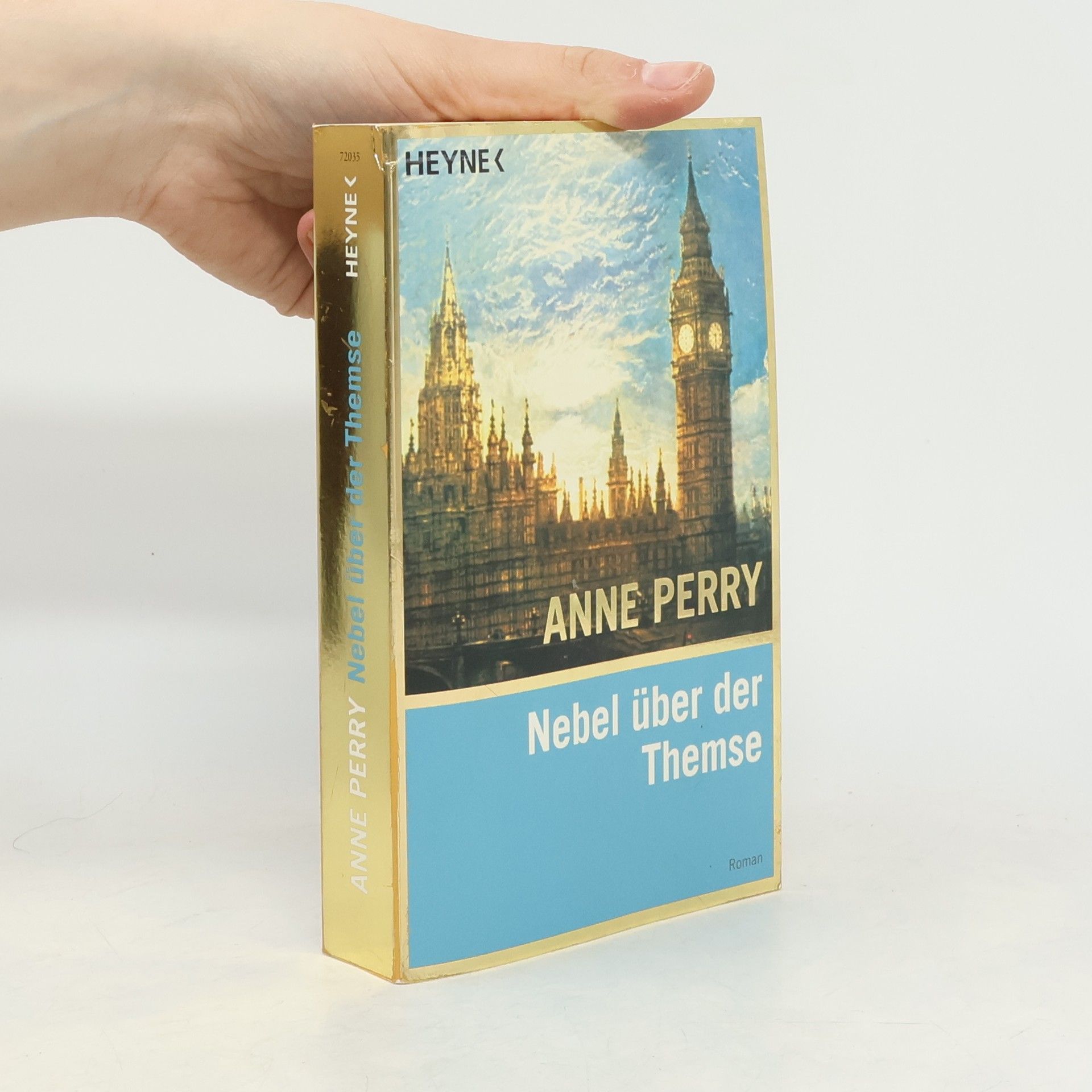 Anne Perry Nebel über der Themse
