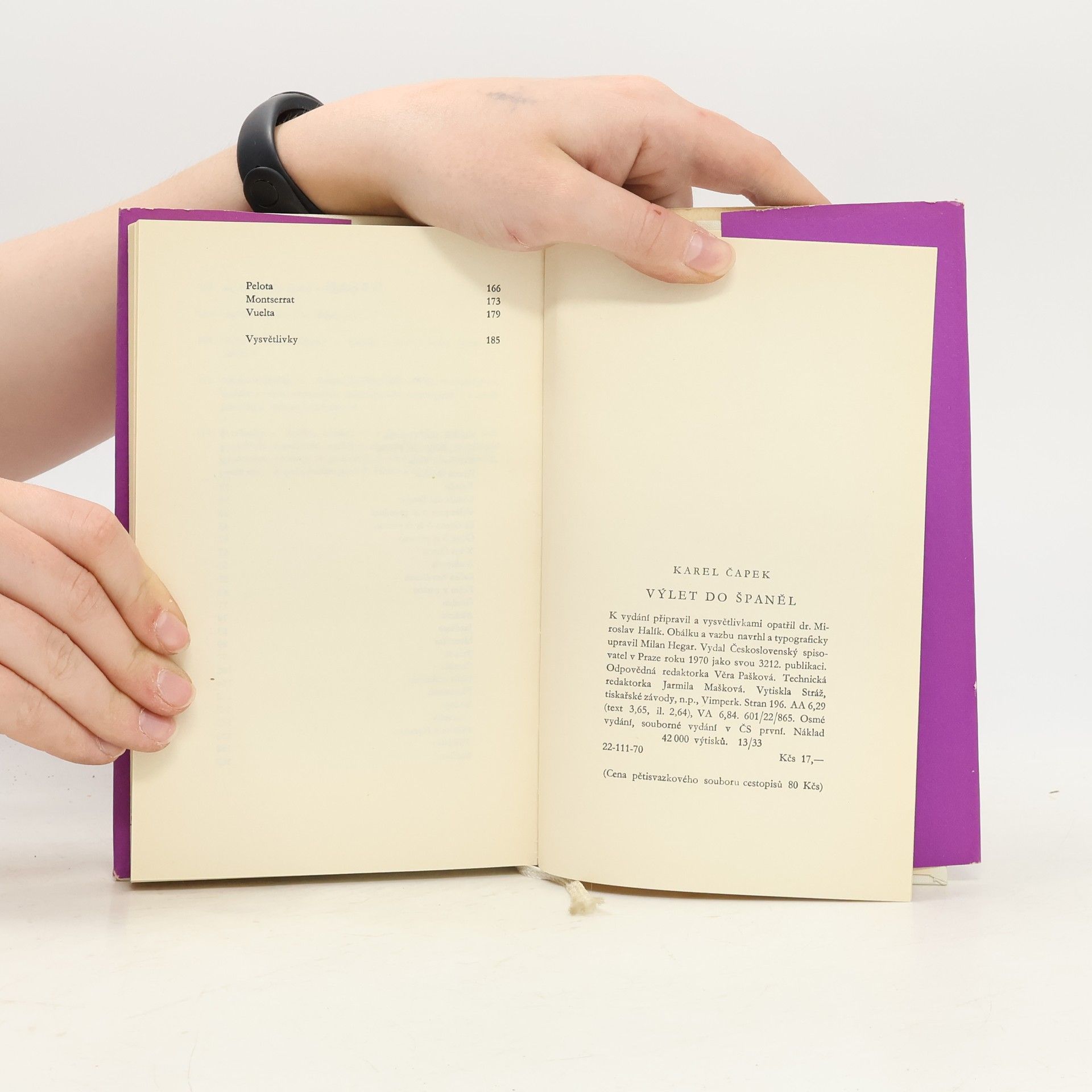 Karel Čapek Výlet do Španěl
