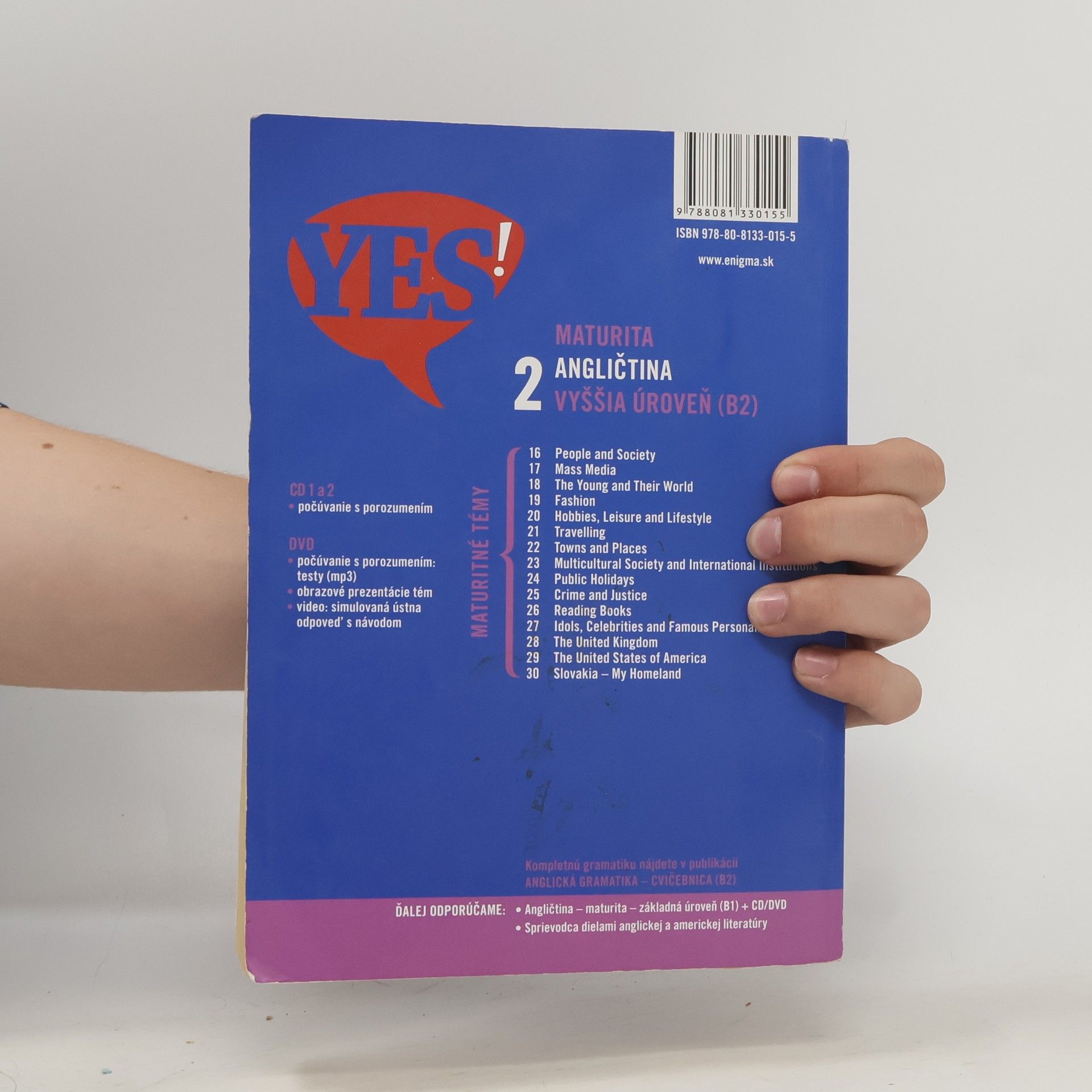 Soňa Kondelová YES! Angličtina - maturita 2 - vyššia úroveň (B2)