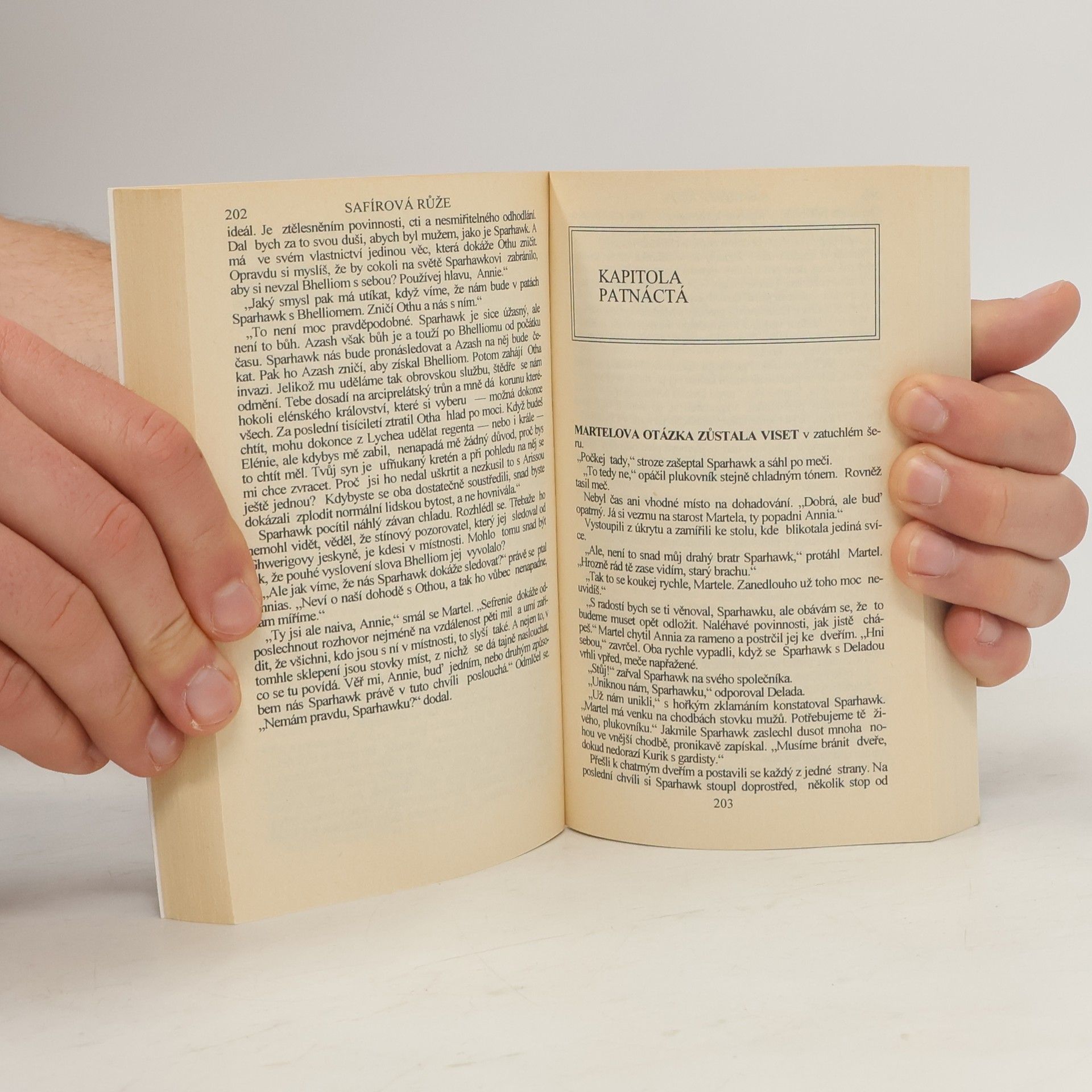 David Eddings Safírová růže