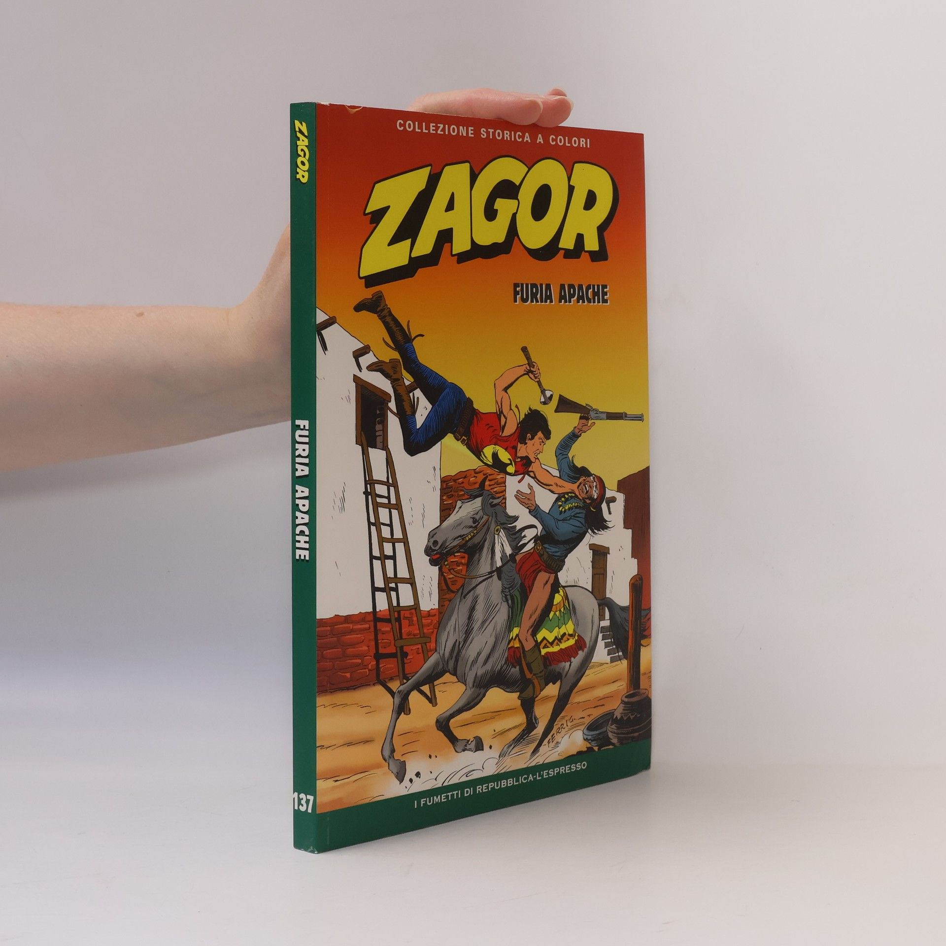 Collectif d'auteurs Zagor 137. Furia Apache