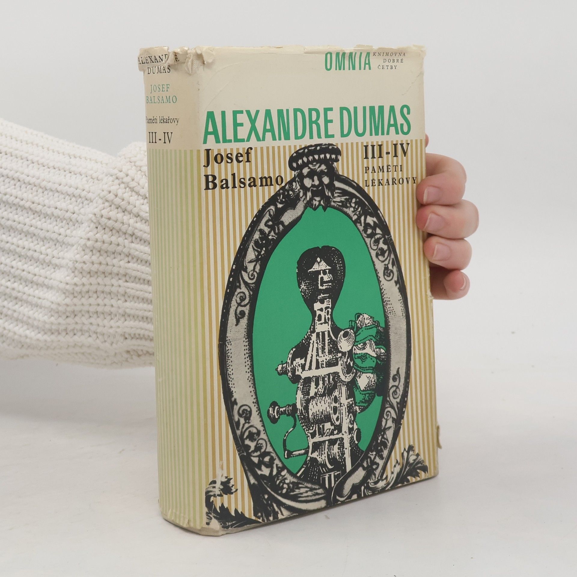Alexandre Dumas Josef Balsamo III-IV. Paměti lékařovi
