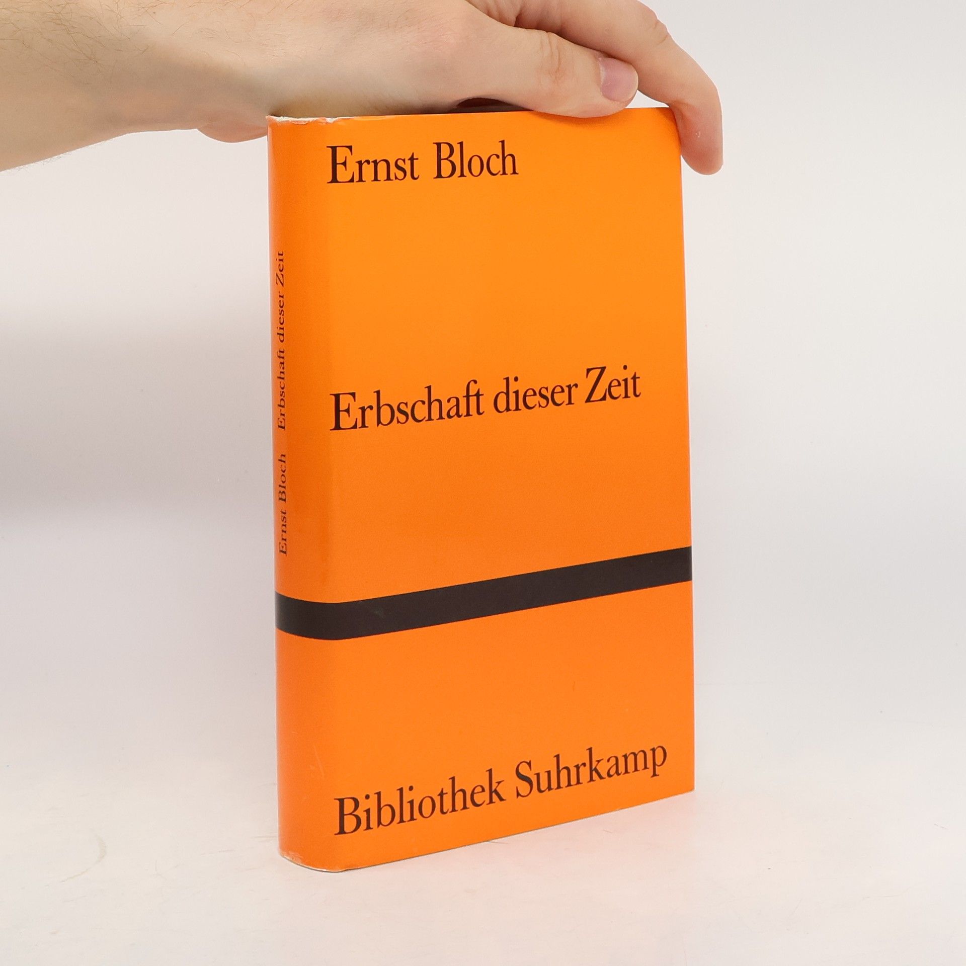 Ernst Bloch Erbschaft dieser Zeit