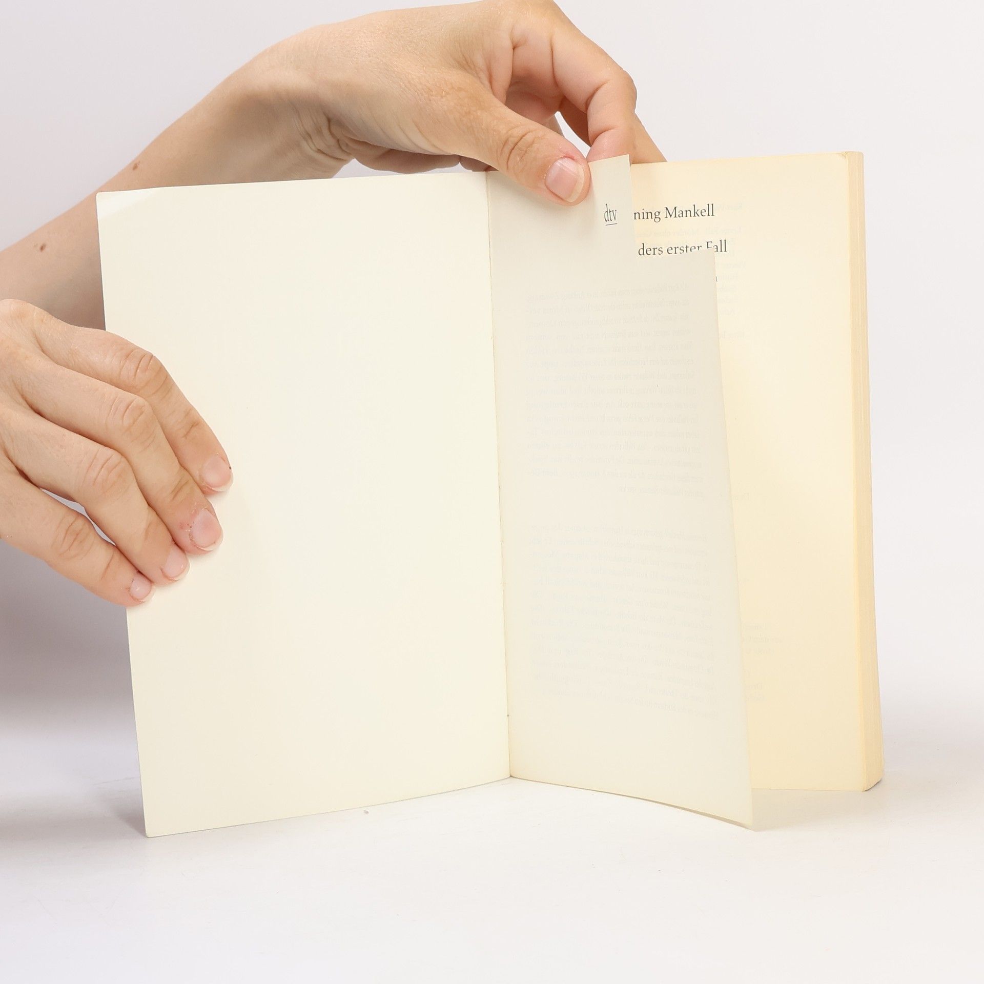 Henning Mankell Wallanders erster Fall