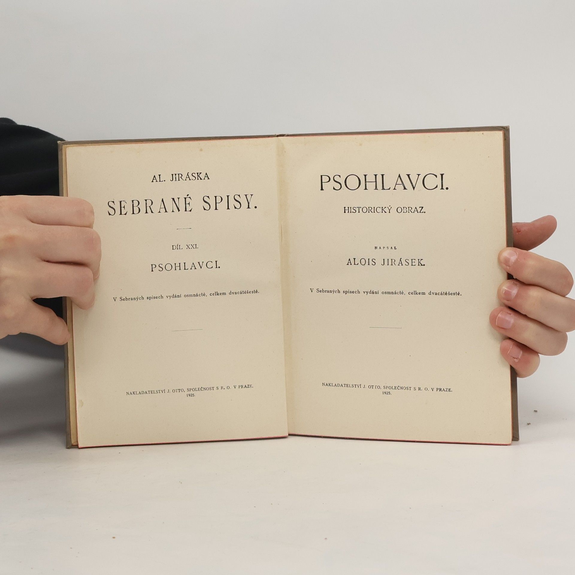 Alois Jirásek Psohlavci