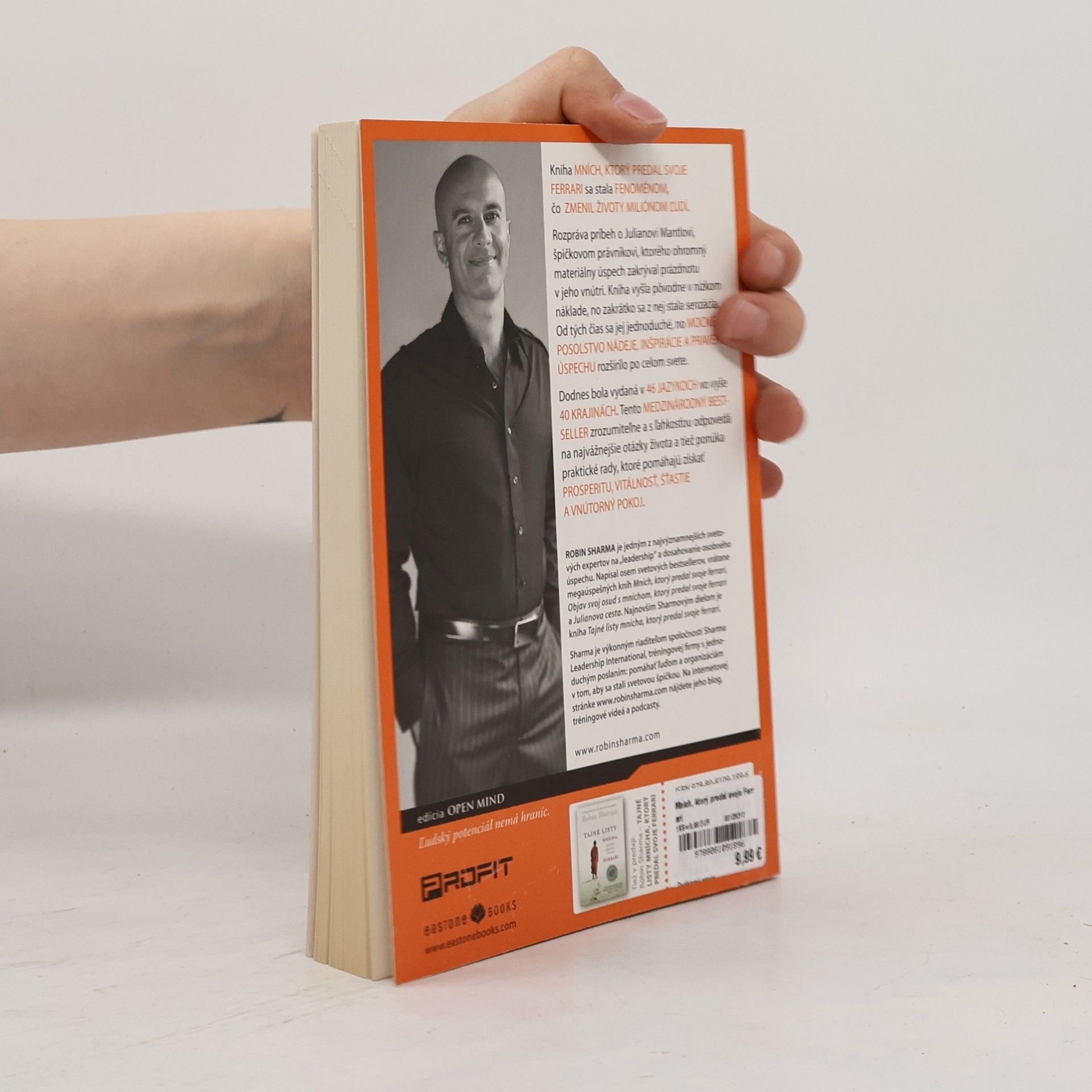 Robin Sharma Mních, ktorý predal svoje ferrari